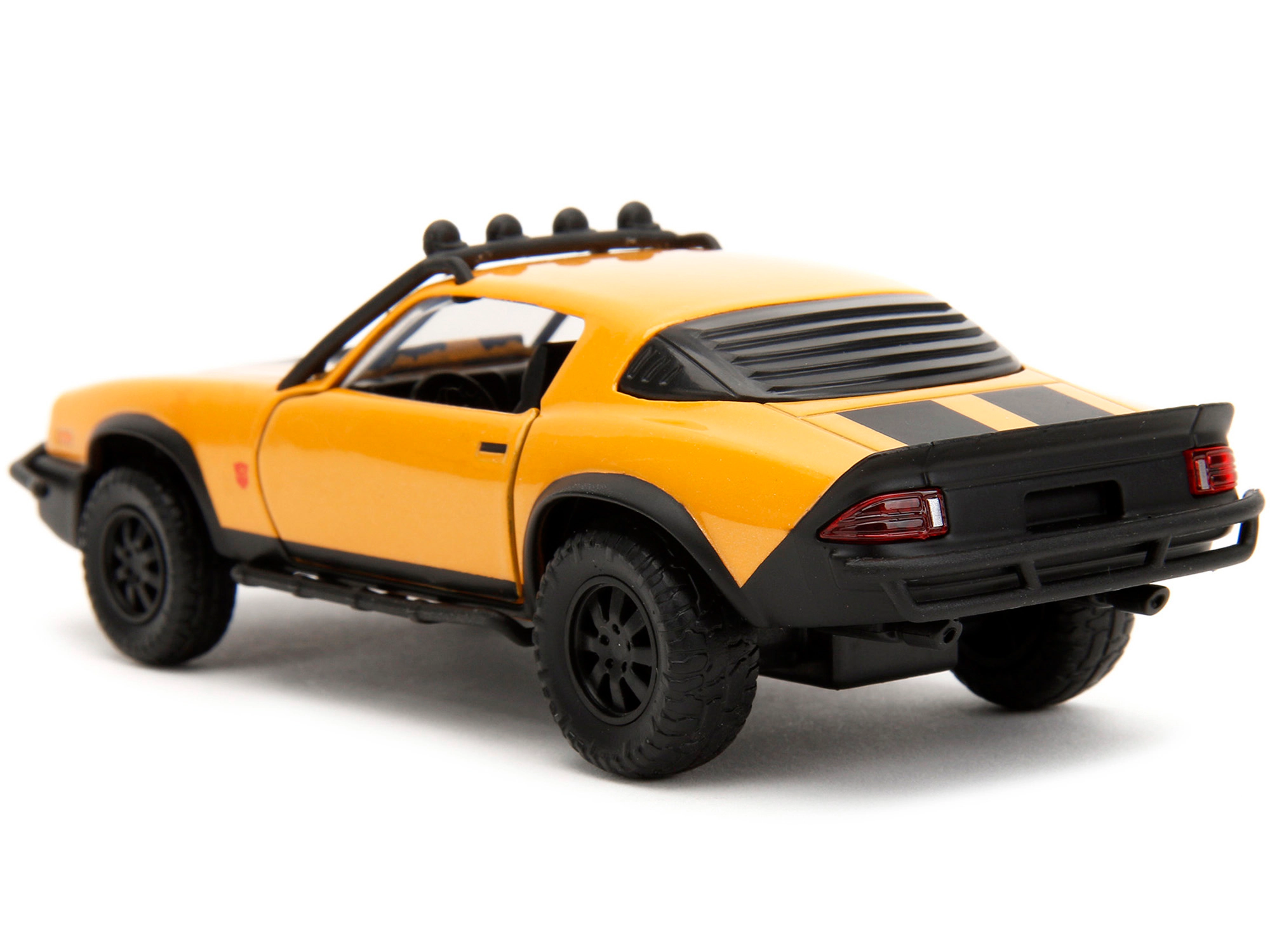 Jada 1977 Chevrolet Camaro Off-Road Version Yellow Metallic with Black Stripes "Transformers: Rise of the