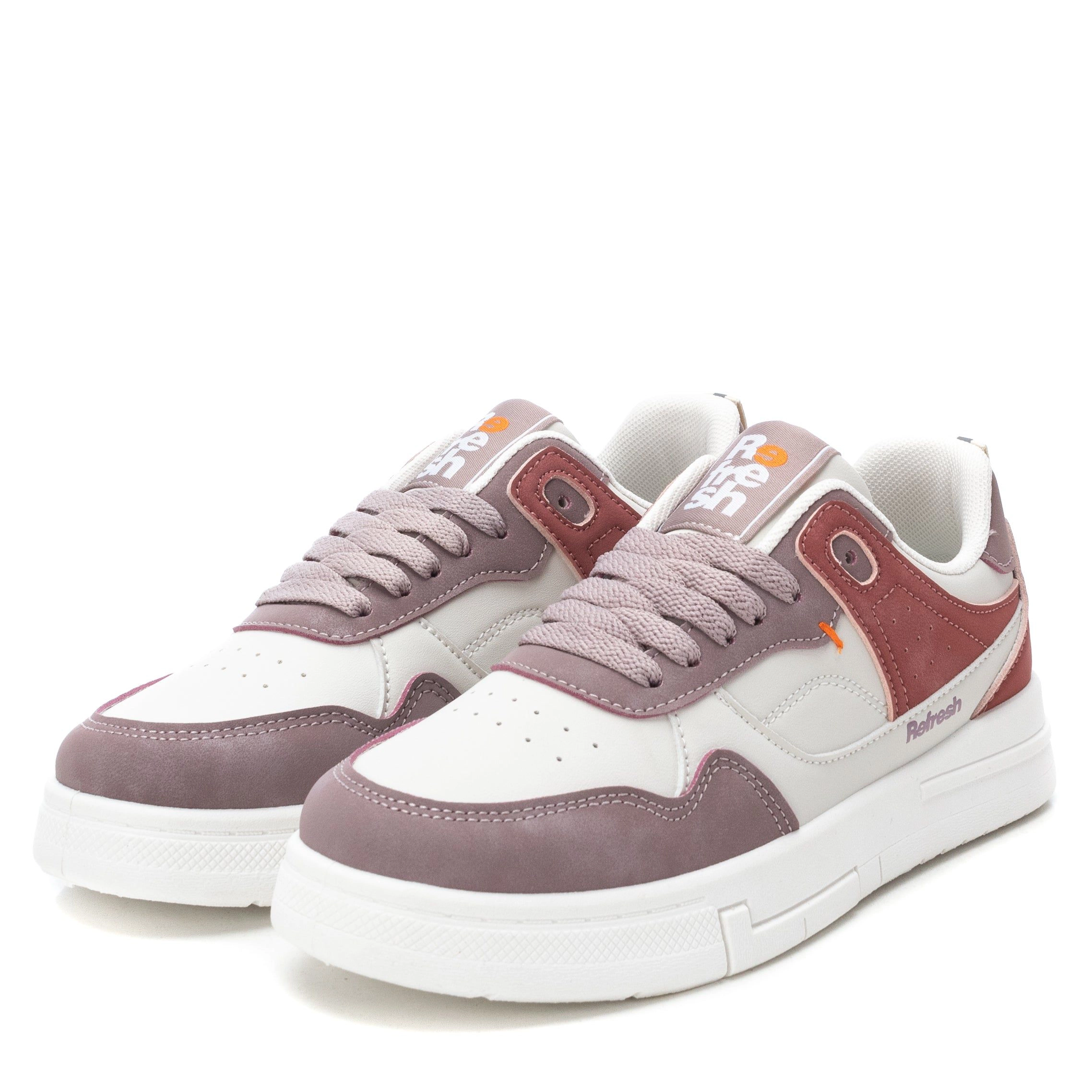 XTI Women's Casual Sneakers, Lace-Up Lightweight Non-Slip
