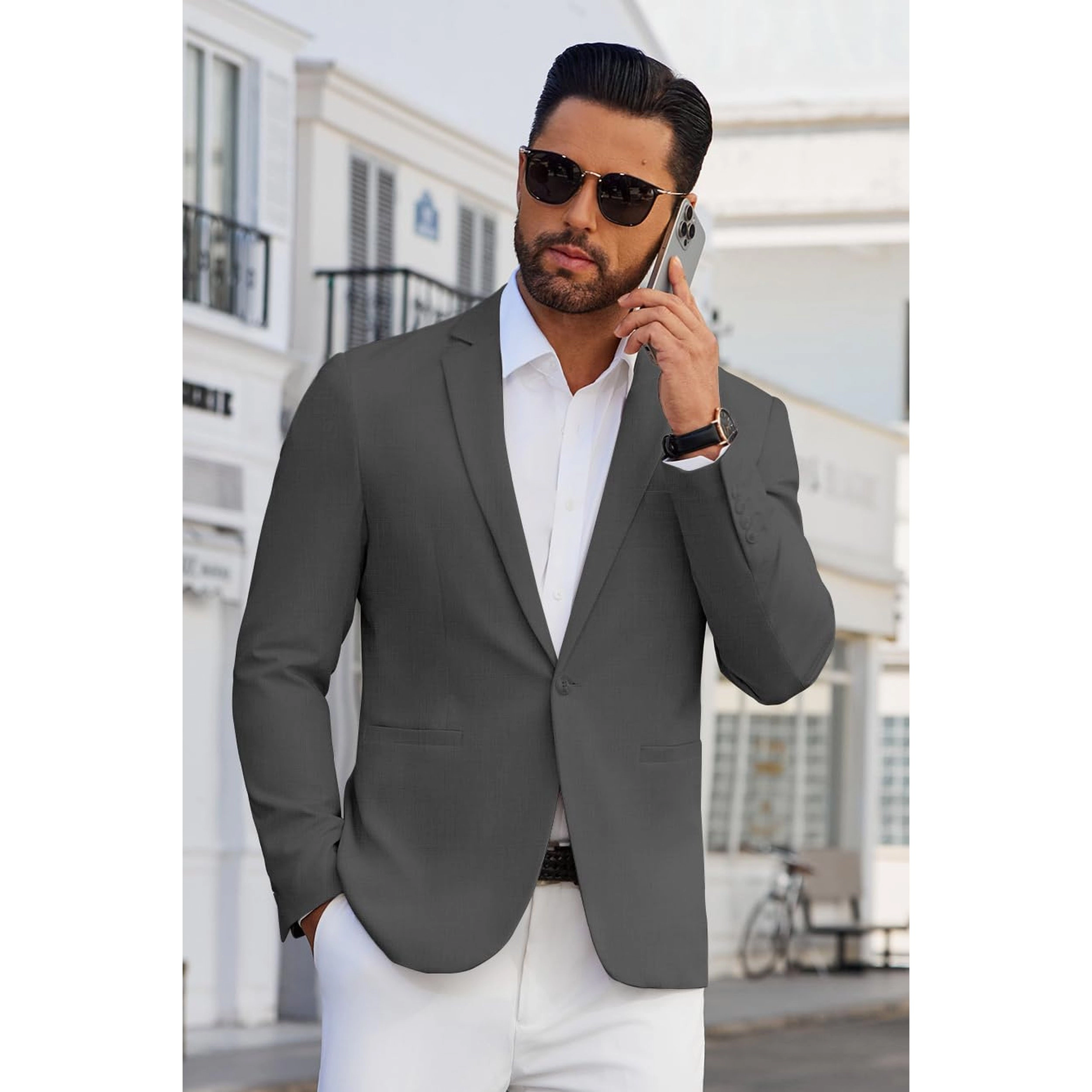 COOFANDY Men's Slim Fit Casual Blazer Sport Coat Suit Jacket