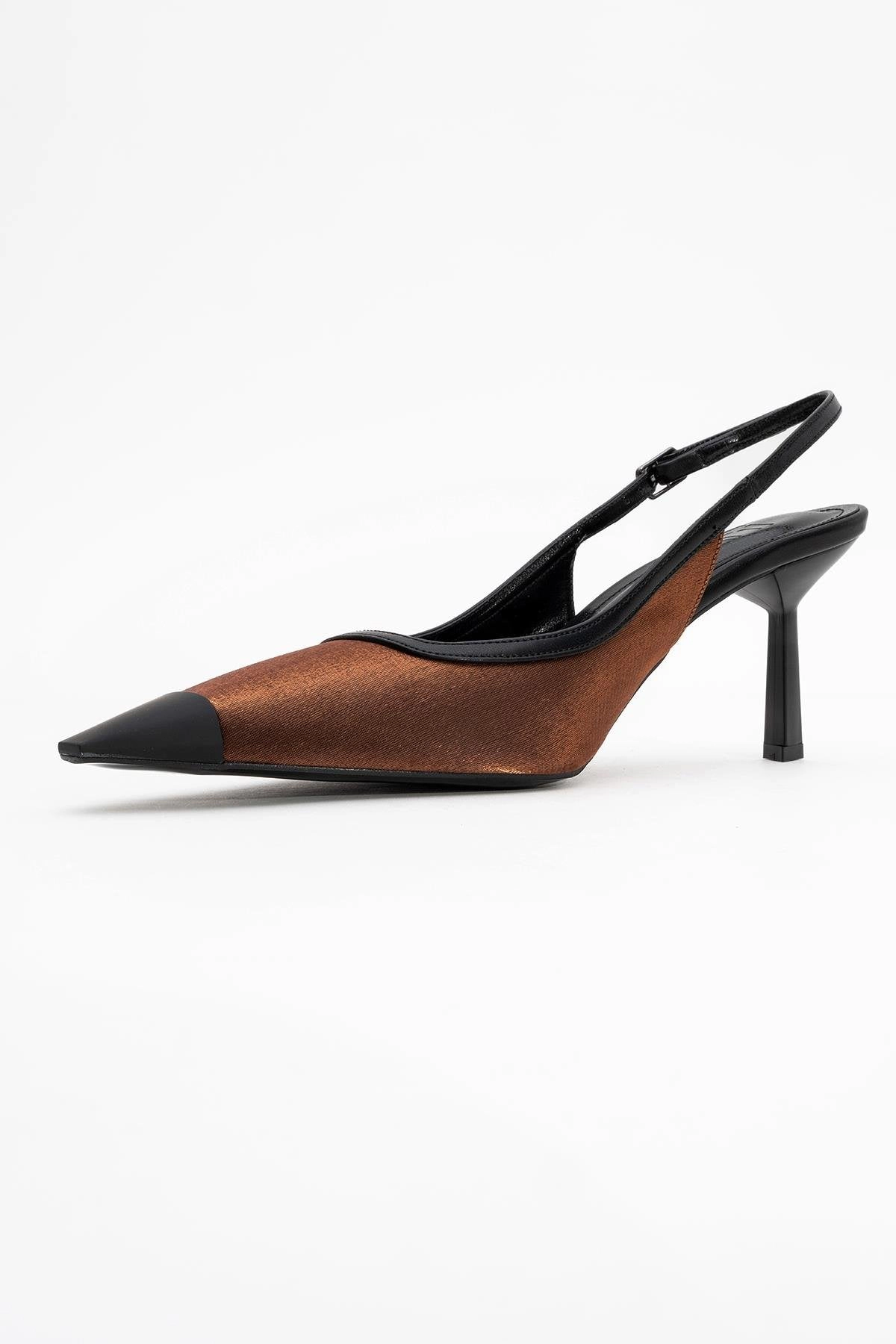 Prologue Shoes Womens Alive Satin Pointed Toe Pump