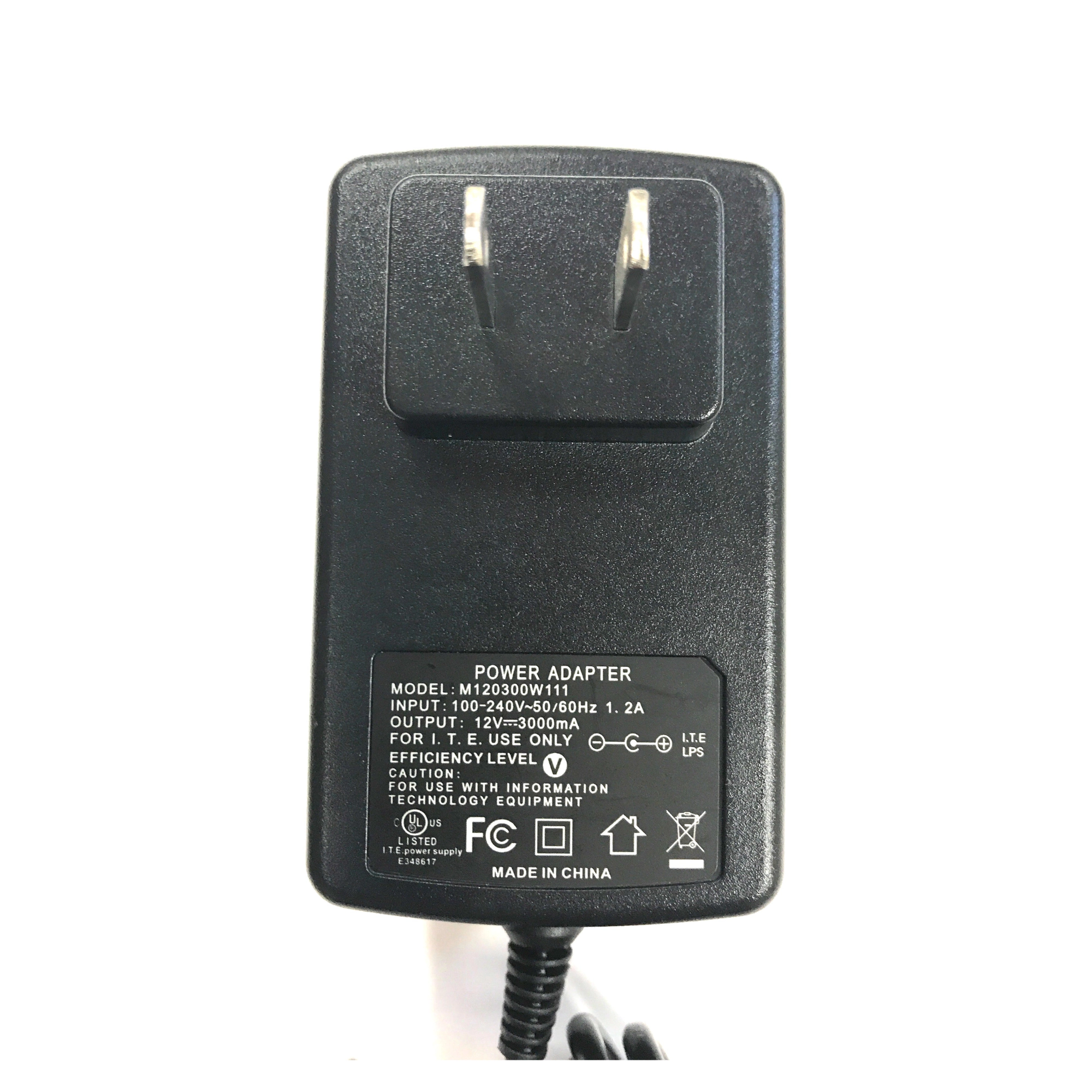Naxa AC Adapter Power Supply Charger for TVs and TV-DVD TV up to 15"