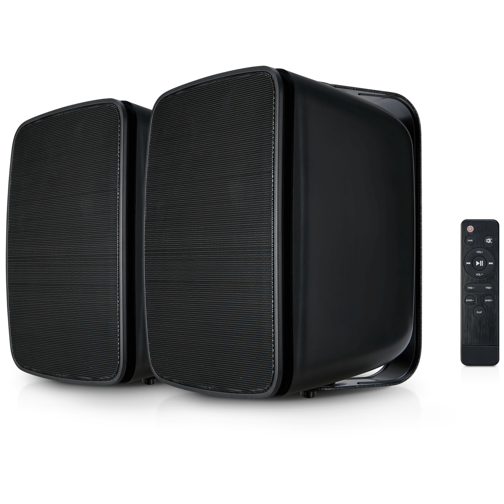 SoundPro Dual 1-Pair Bluetooth Indoor & Outdoor Wall-Mount Speakers