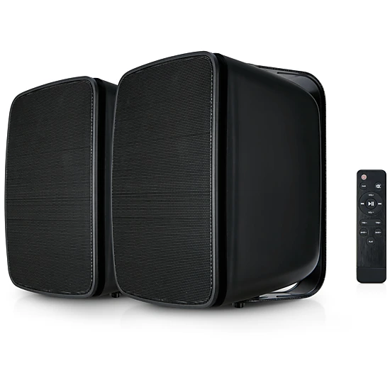 SoundPro Dual 1-Pair Bluetooth Indoor & Outdoor Wall-Mount Speakers