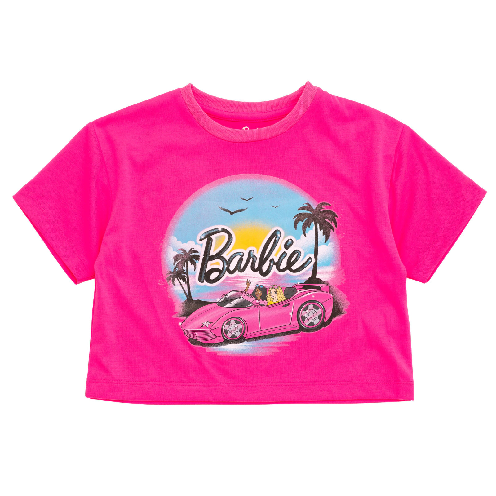 Barbie Girls' 2-Piece T-Shirt and Skort Set