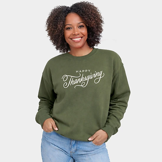 Simply Sage Market - Women's Graphic Sweatshirt - Hallmark Happy ...