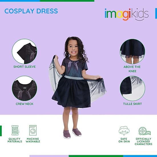 Wicked Girls' Cosplay Tutu Dress