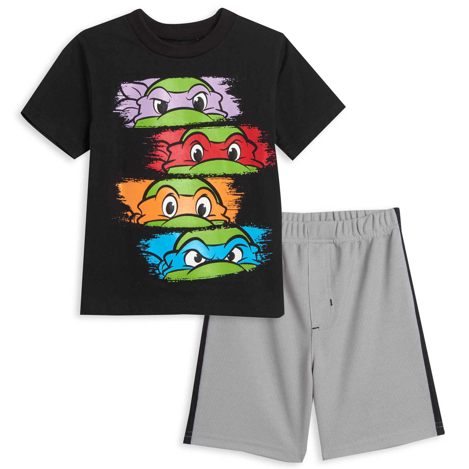 Nickelodeon Teenage Mutant Ninja Turtles Boys' Athletic 2-Piece T-Shirt and Shorts Set