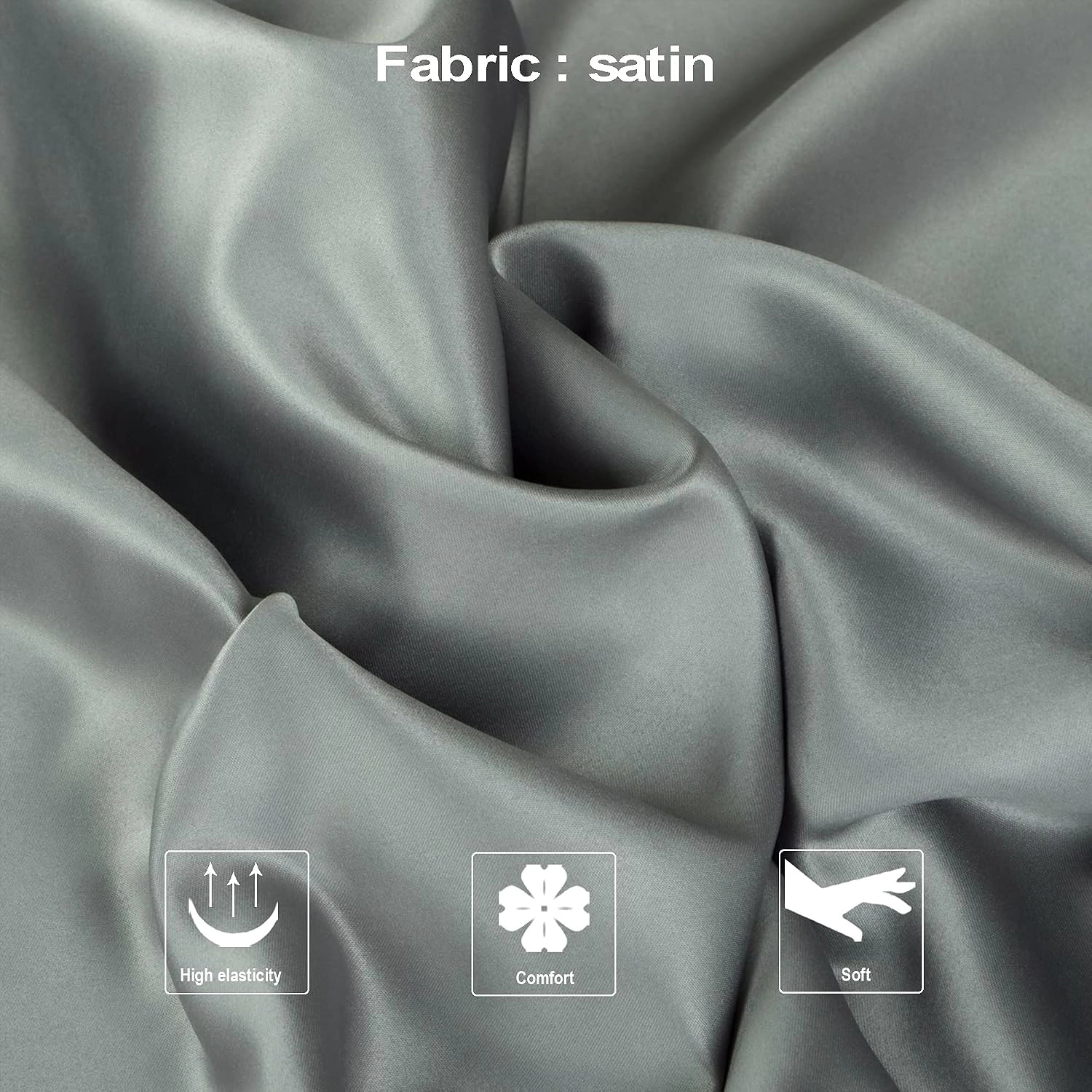 NTBAY Body Satin Pillowcase