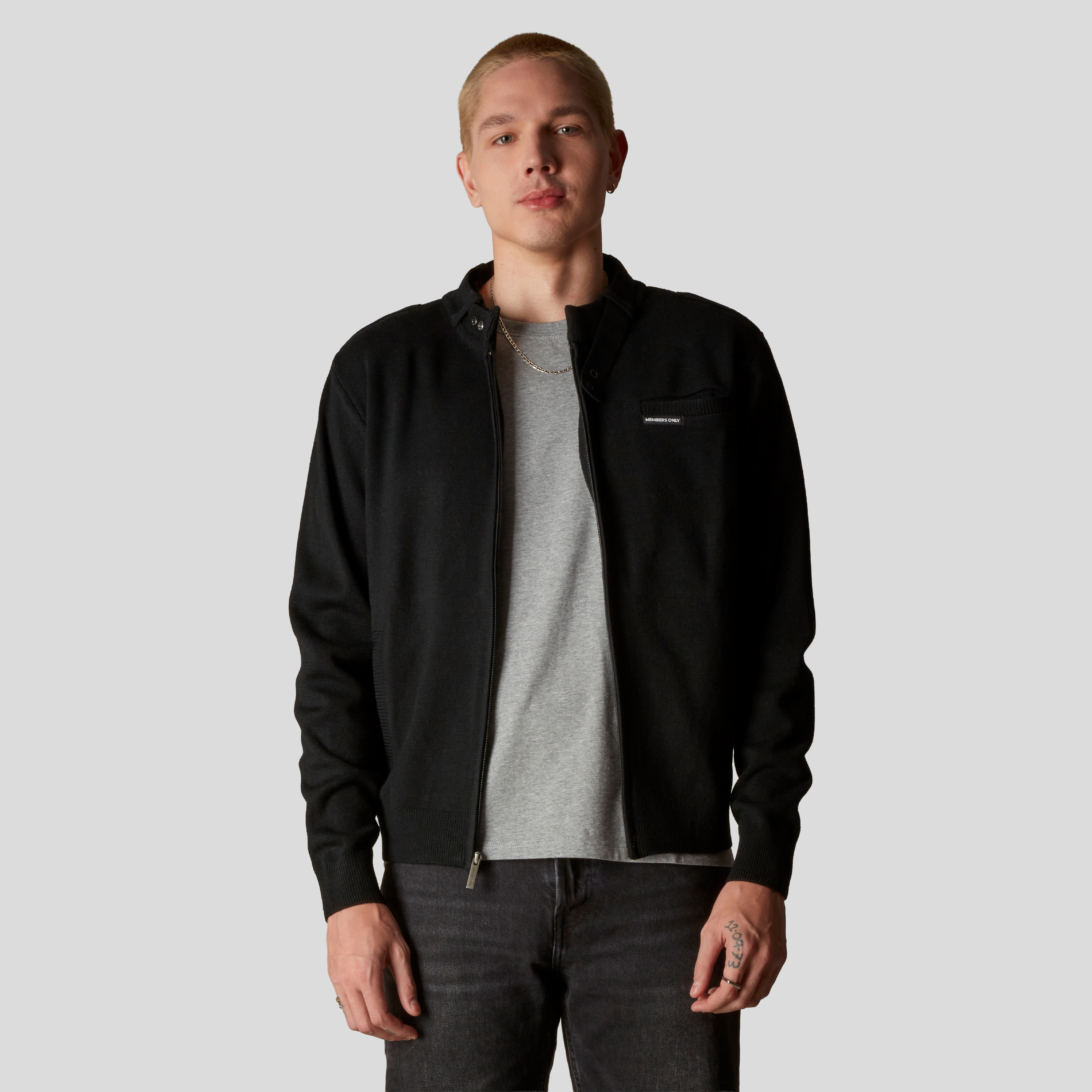 Members Only Men's Iconic Racer Sweater