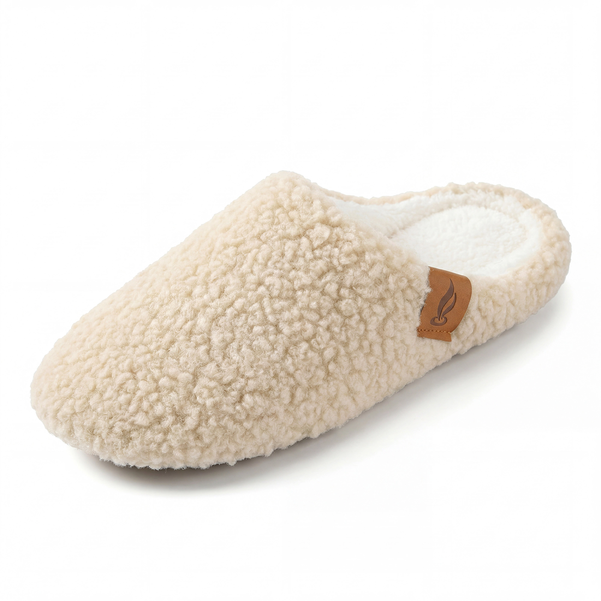 BLISSFUL STEP Women's Warm Soft Comfy Fuzzy Slip-on House Slippers