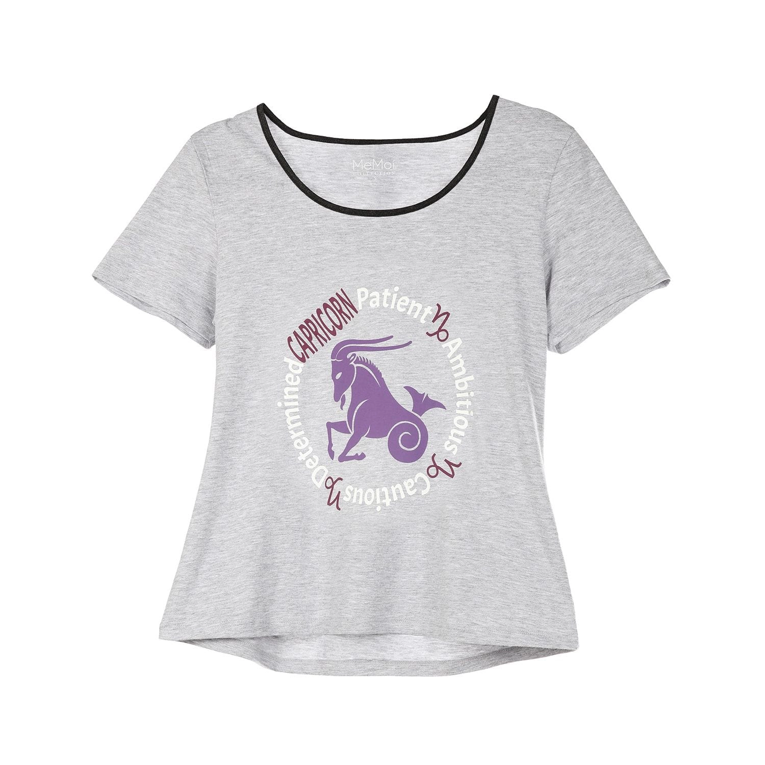 MeMoi Women's Capricorn Zodiac Sign PJ Short Set