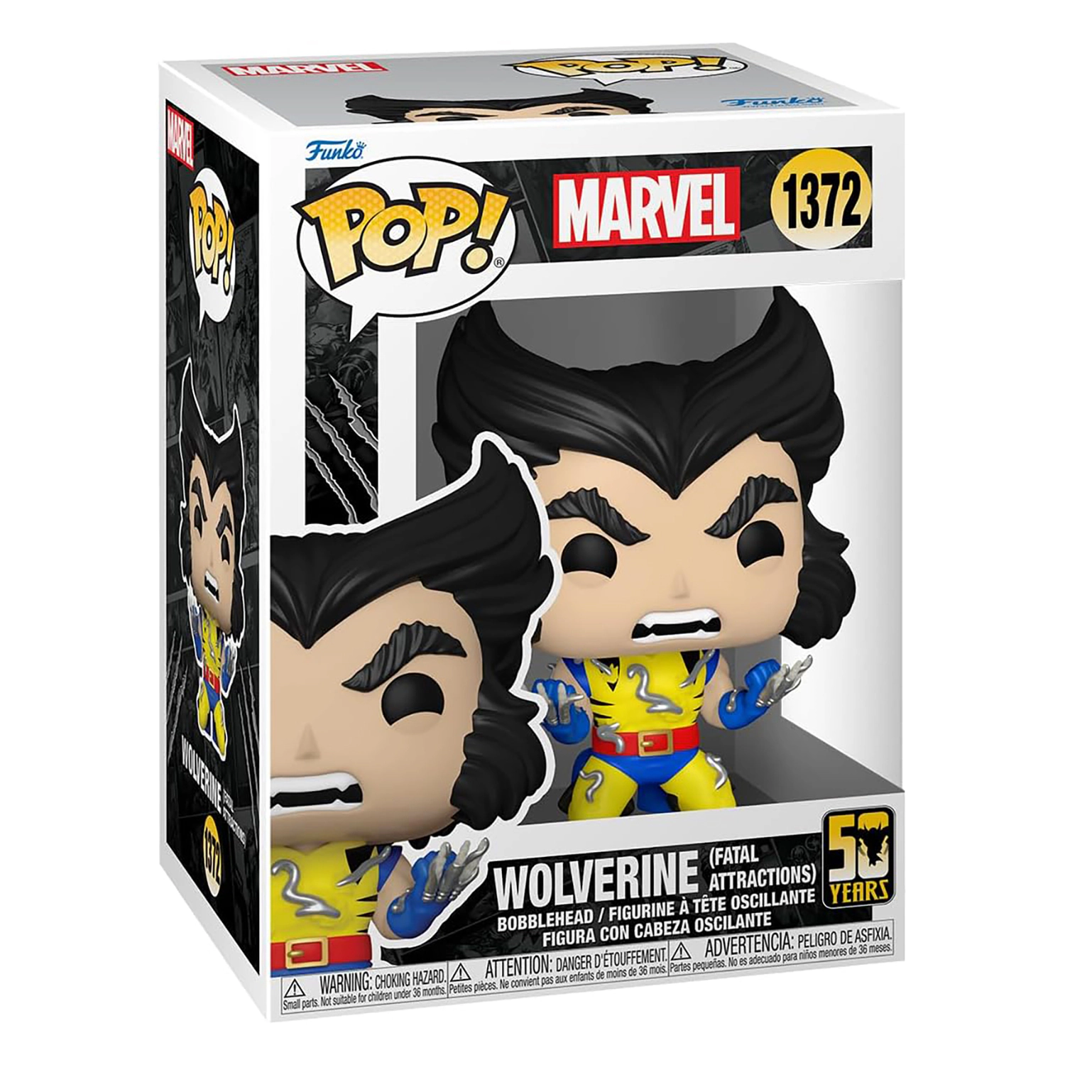 Funko Pop! Wolverine 50 Years, Fatal Attractions #1372