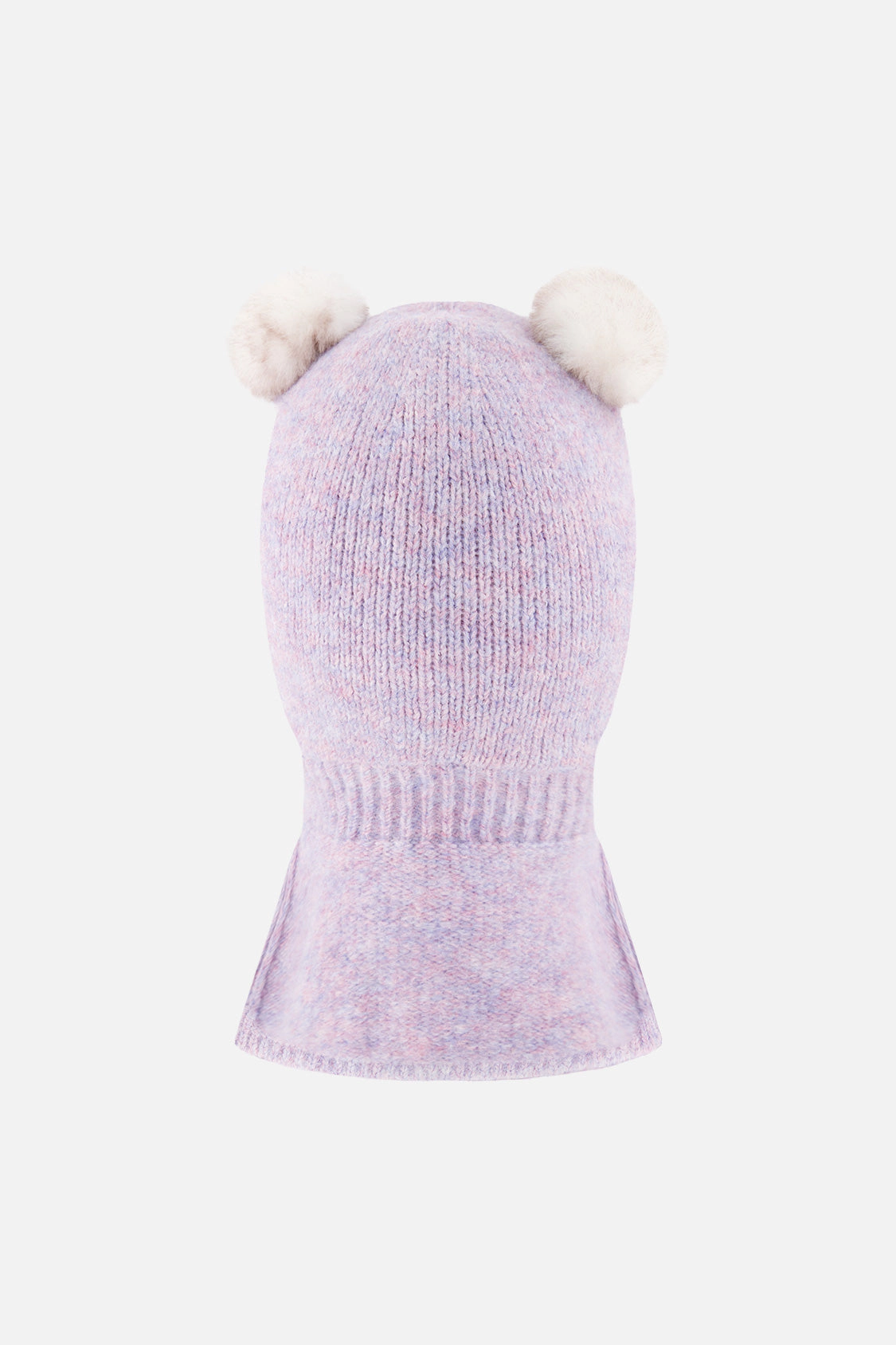 Deux par Girls Bear Ear Knit Balaclava