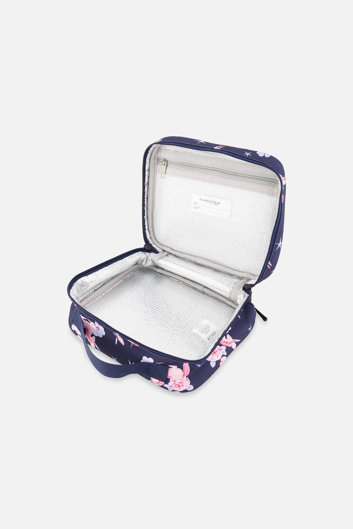 Deux par Deux Boys Insulated Unicorn Print Snack Box