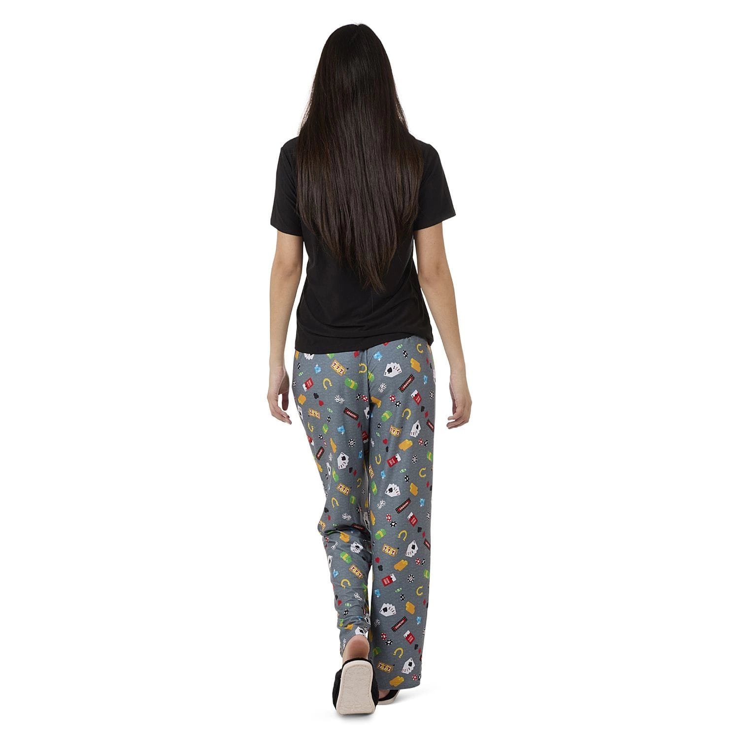 MeMoi Women's Deal Me Two Piece Pajama Set A Bag