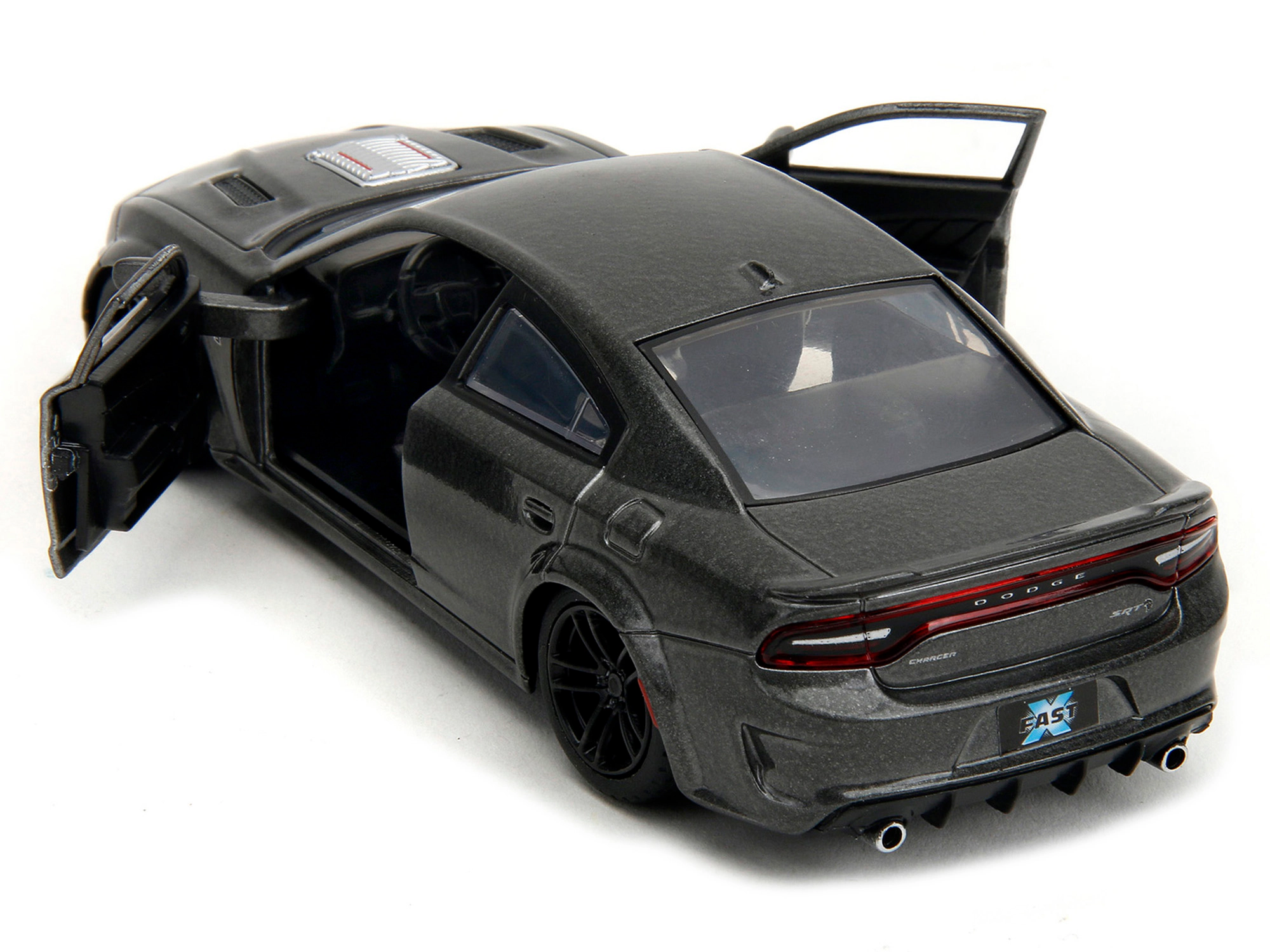 Jada 2021 Dodge Charger Srt Hellcat Gray Metallic "Fast X" (2023) Movie "Fast & Furious" Series 1/32 Diecast