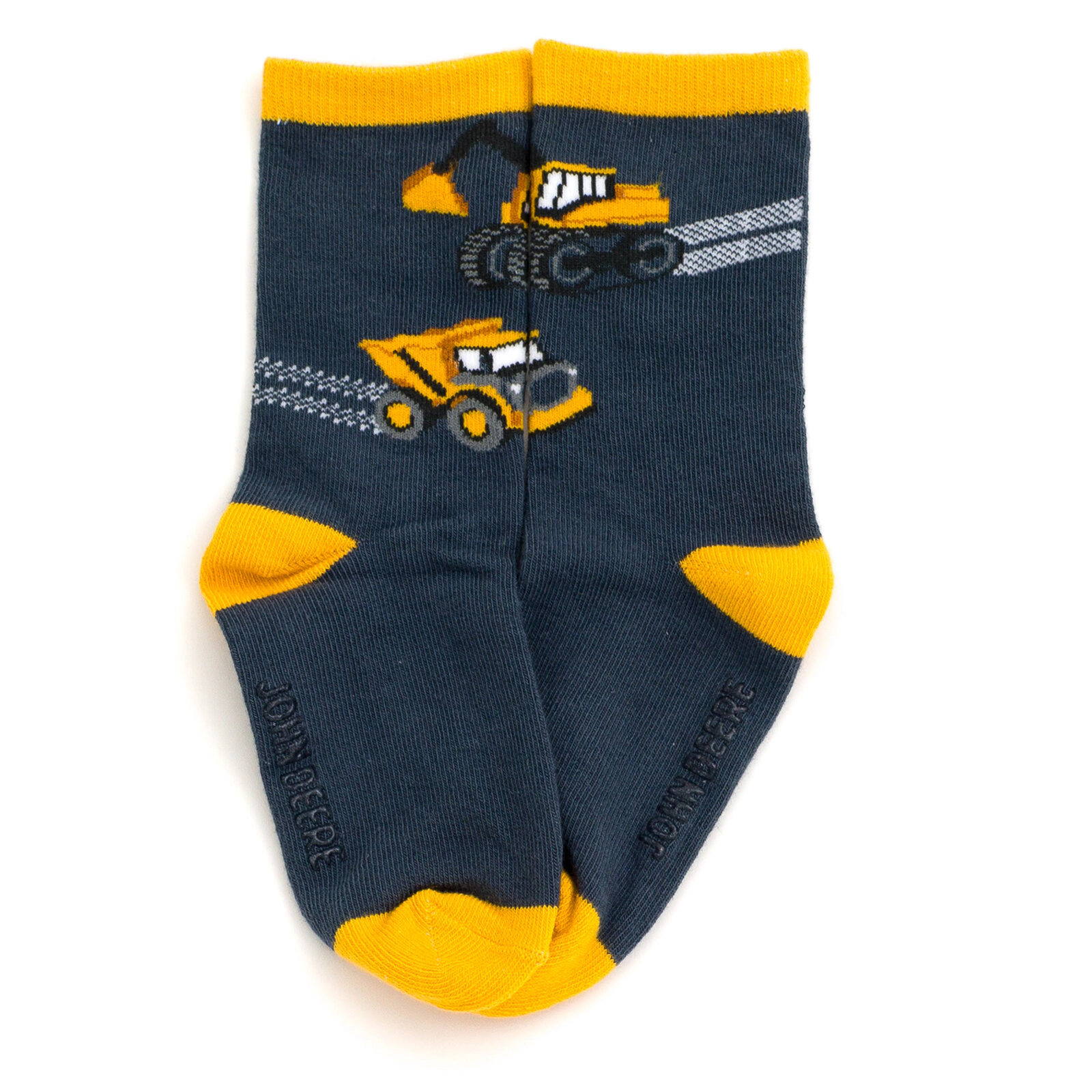 John Deere Non-Slip Grip Crew Socks Set