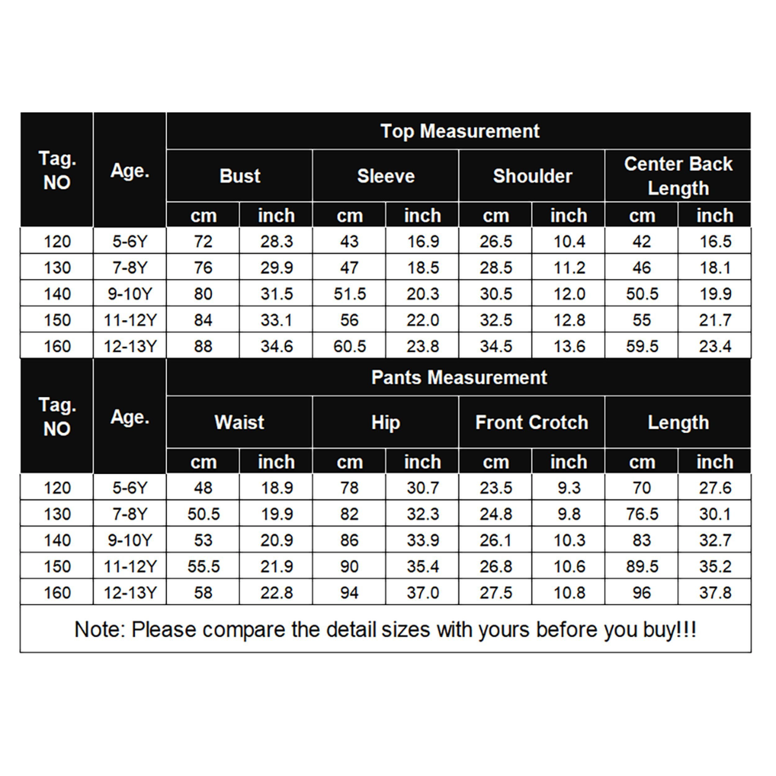 Arshiner Girls Piece Sets Fall Outfits Roundneck Long Sleeve Pullover Tops And Print Sweatpants