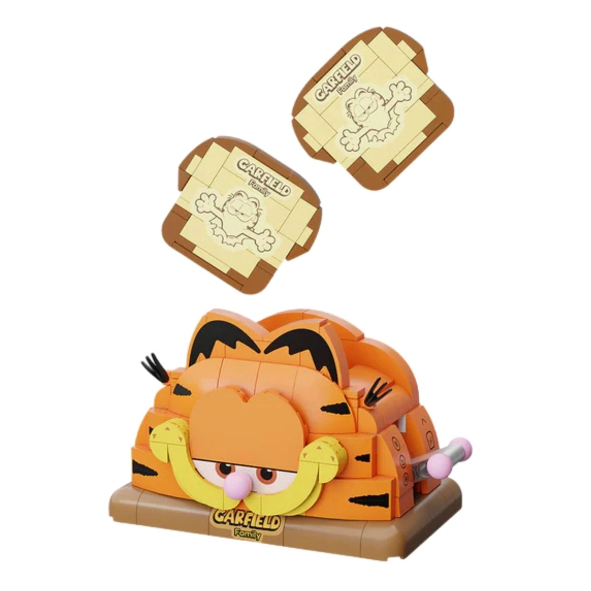 Pantasy The Garfield Movie Toaster Machine #86811 Building Block Set -282-Piece Fantastic Machine Series