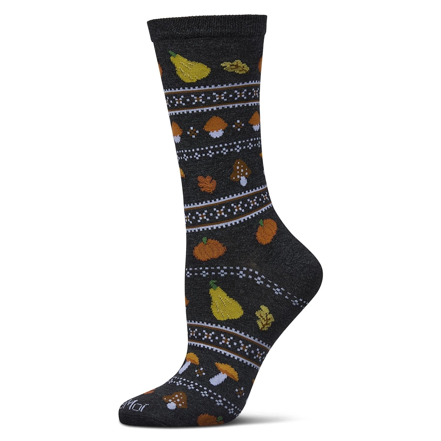 MeMoi Women's Harvest Rayon From Bamboo Crew Socks