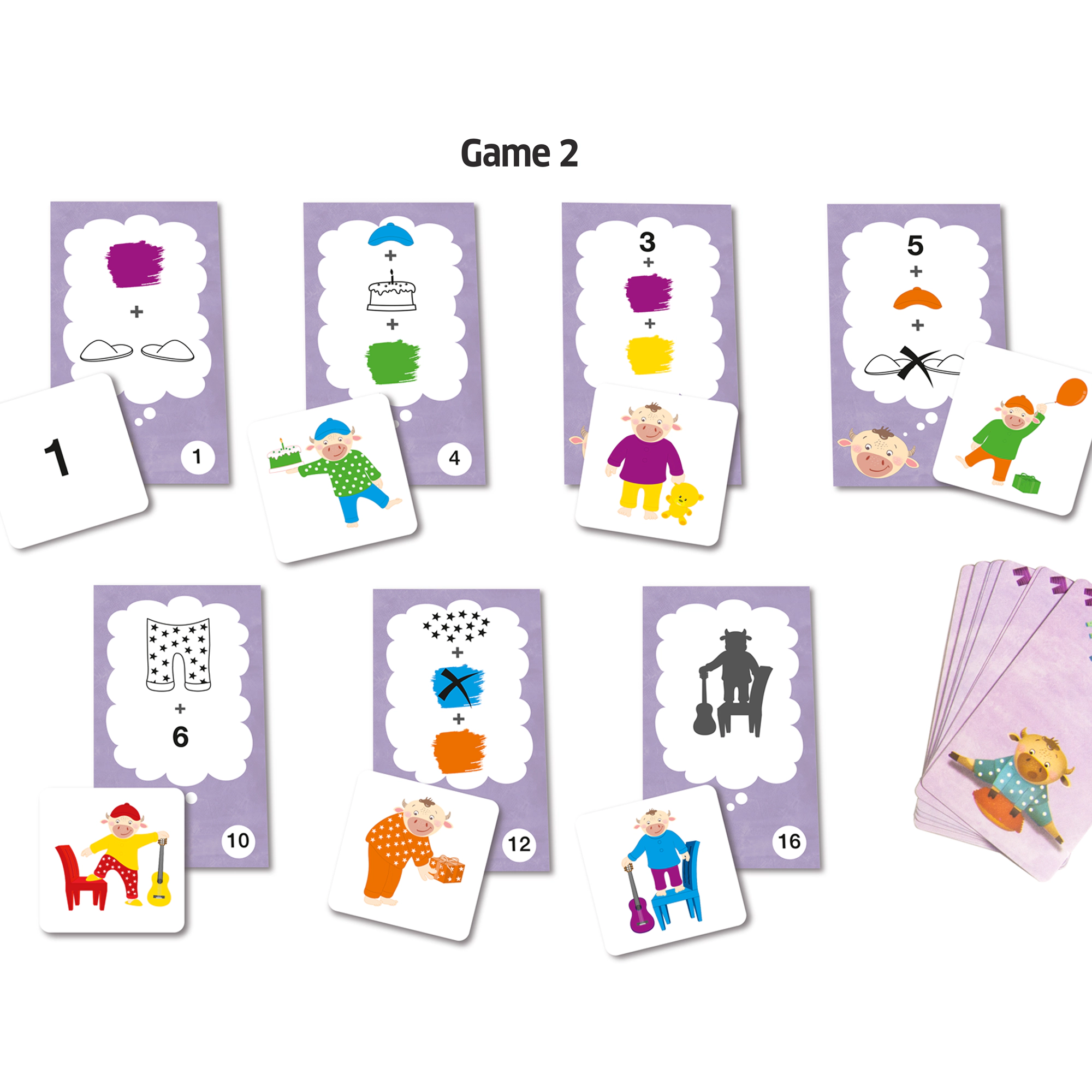 Chalk & Chuckles Pajama Party Matching Game - 2-5 Players