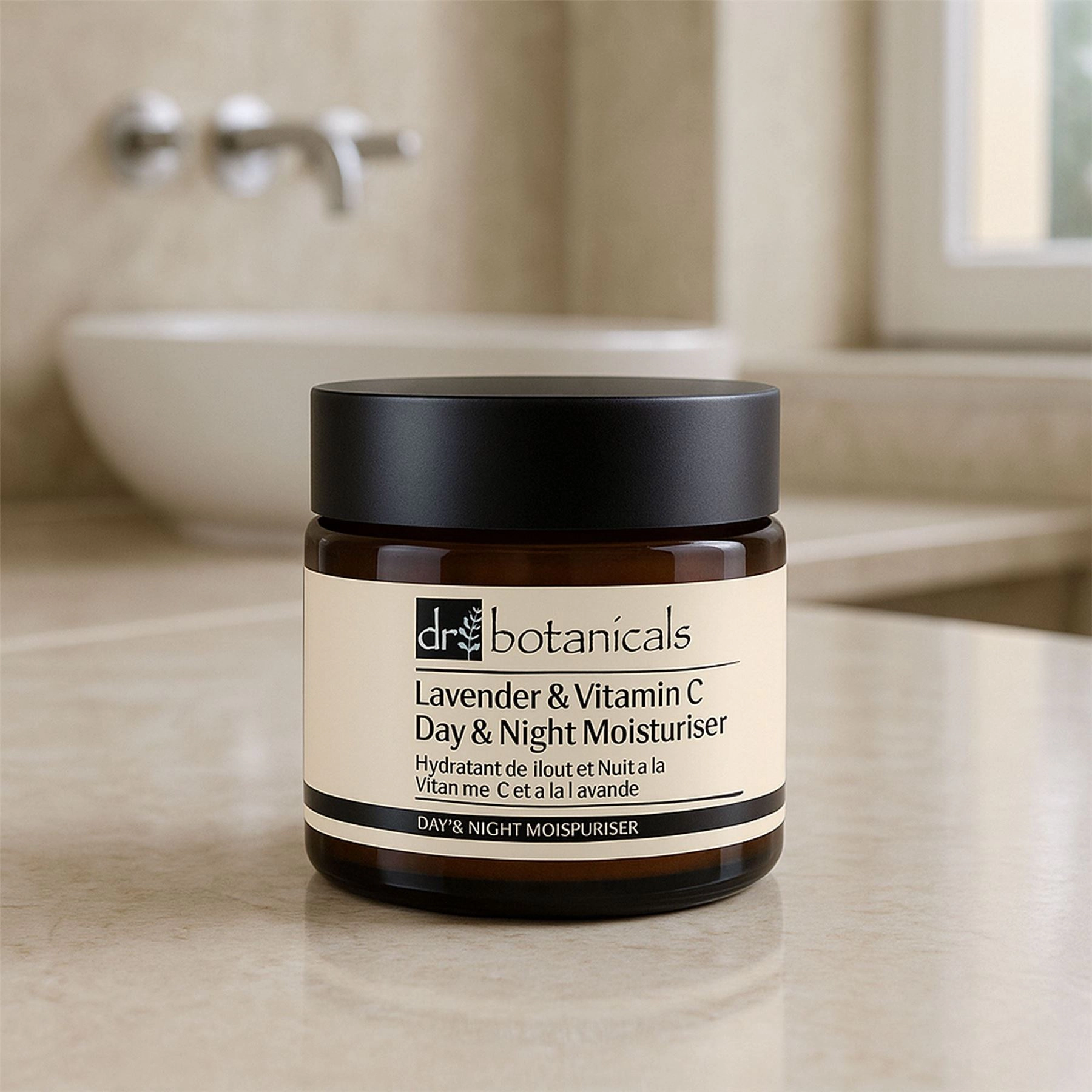 Dr Botanicals Lavender & Vitamin C Revitalising Moisturiser - Glow and Hydration