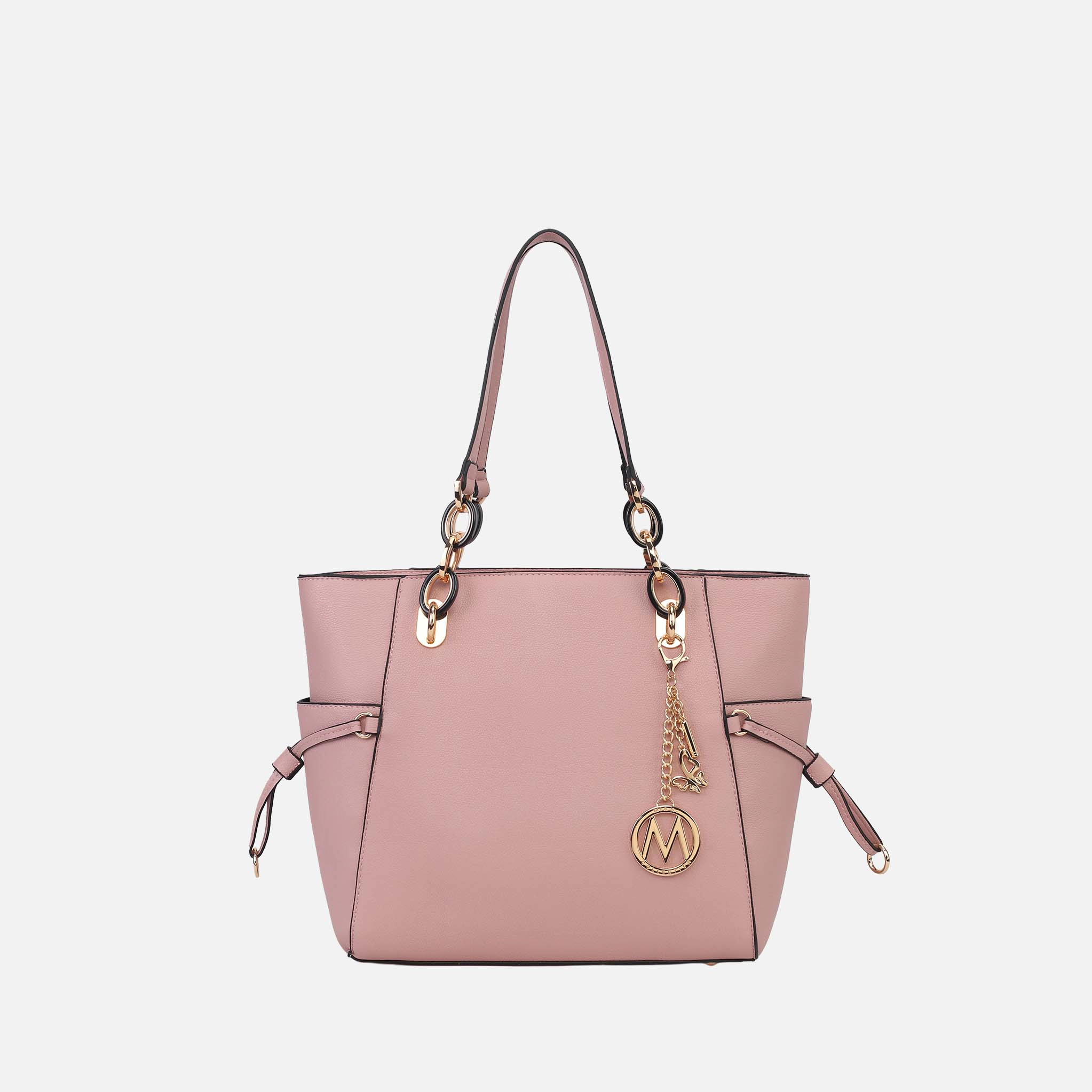 MKF Collection by Mia K Yale Tote with Wallet - Vegan Leather Handbag for Women