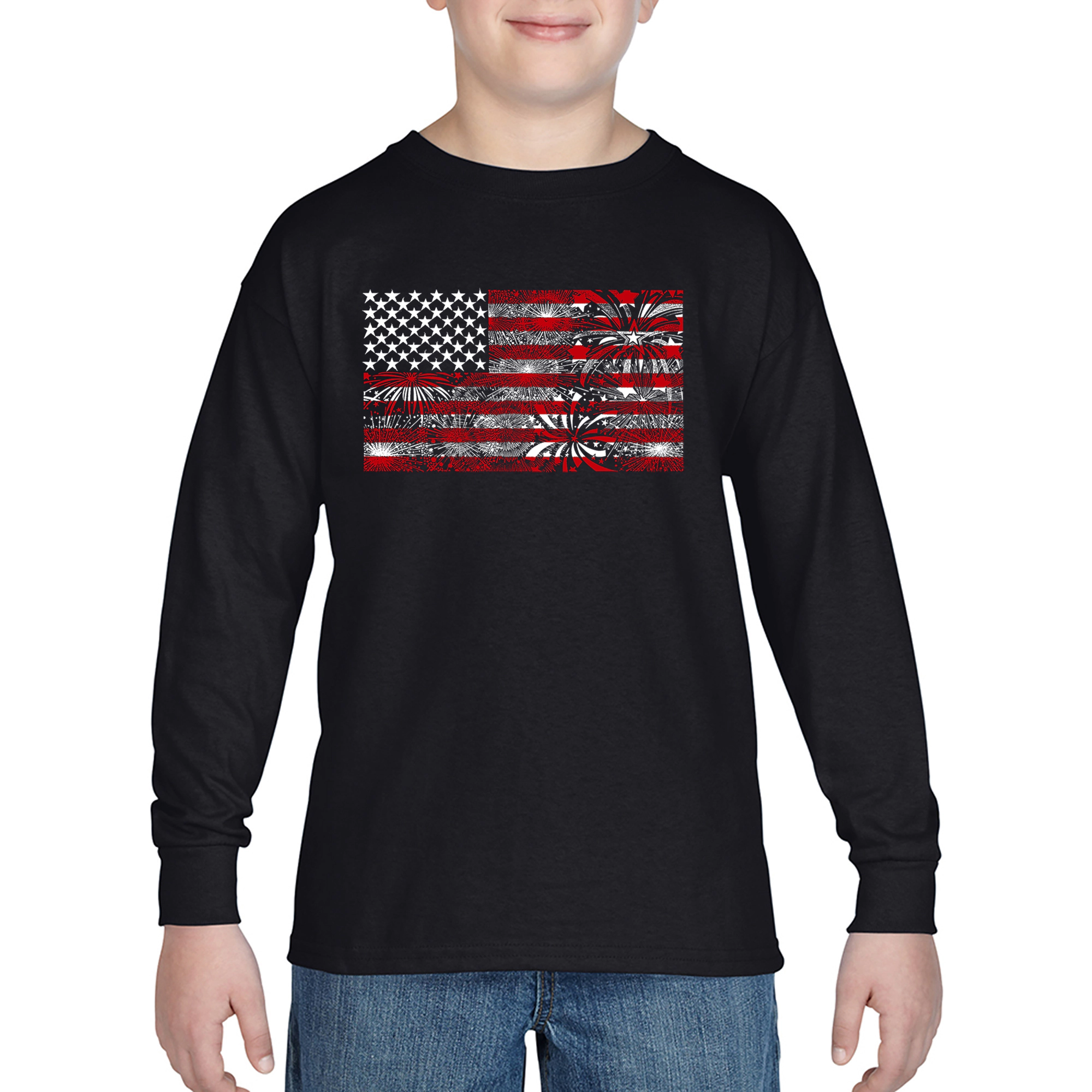 LA Pop Art Boys Long Sleeve T-Shirt