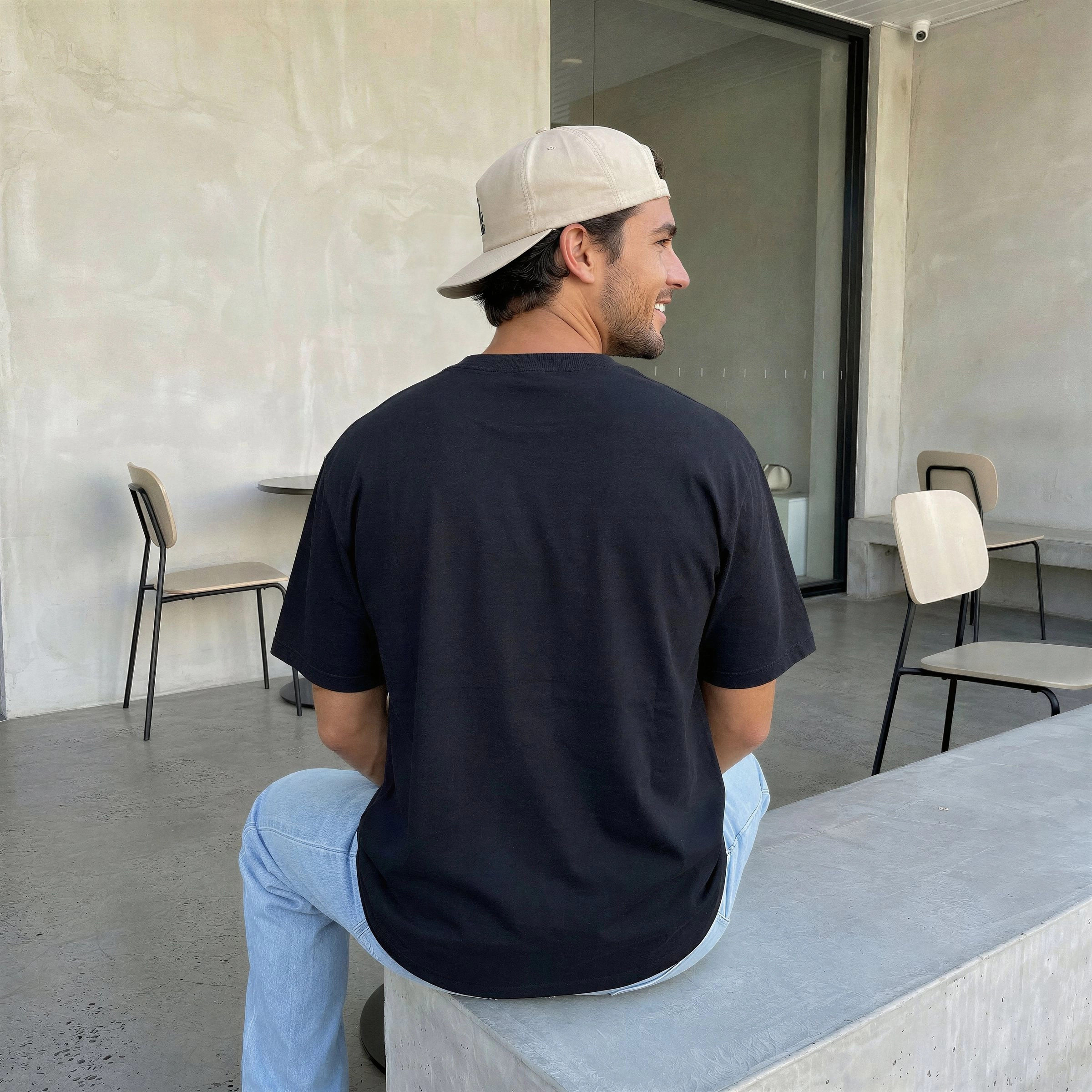 Simply Sage Market - Men's Garment Dyed Graphic T-Shirt When You're Ready For Halloween