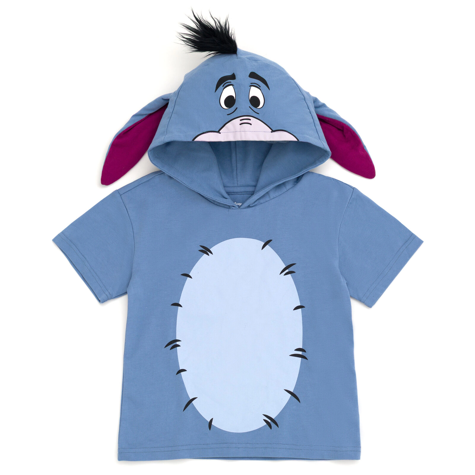 Disney Matching Family Cosplay Short Sleeve Hooded T-Shirt