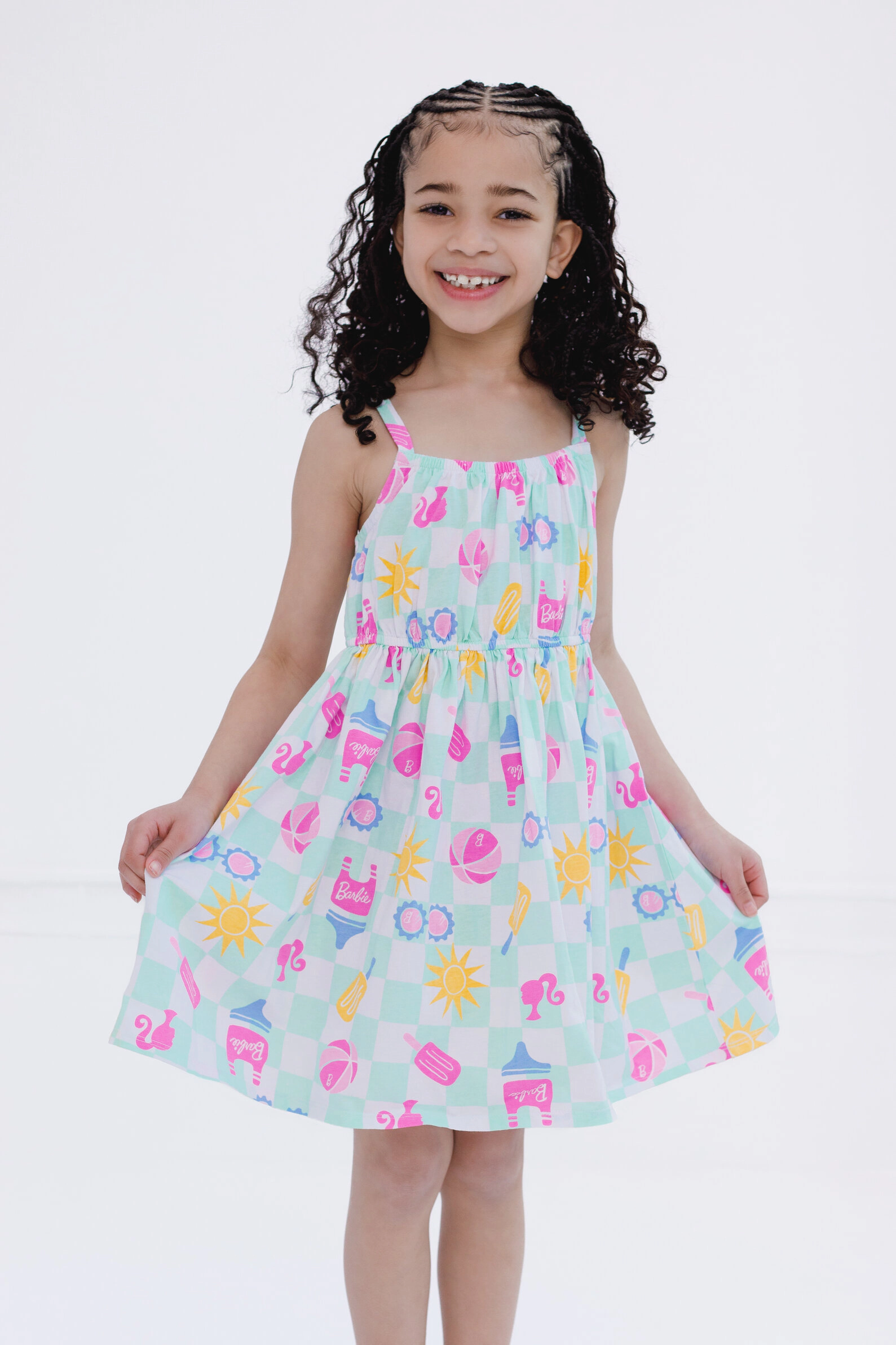 Barbie Girls' Sleeveless Dress