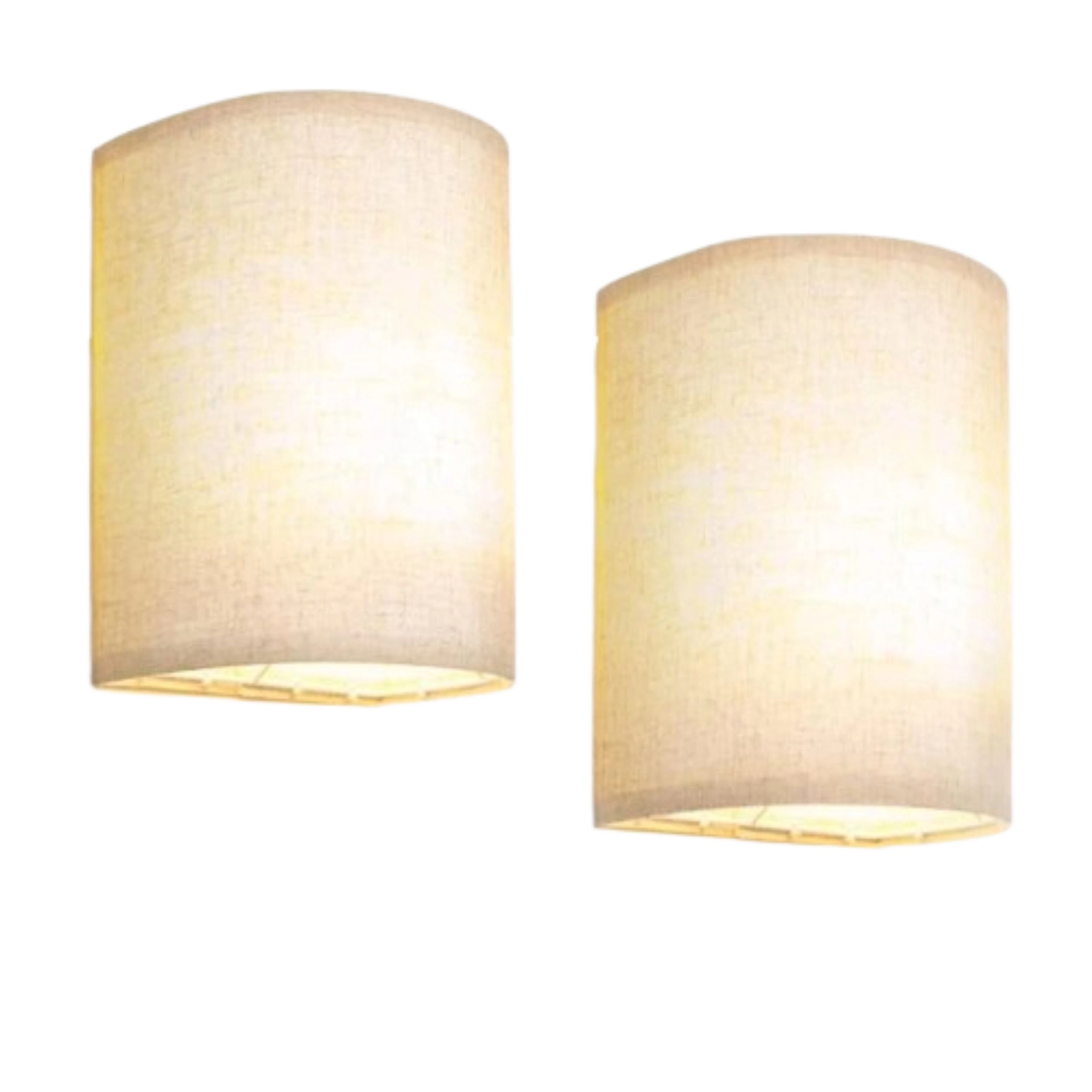 Home Collection Battery Operated 18 RGB LED Wall Sconces Set of 2