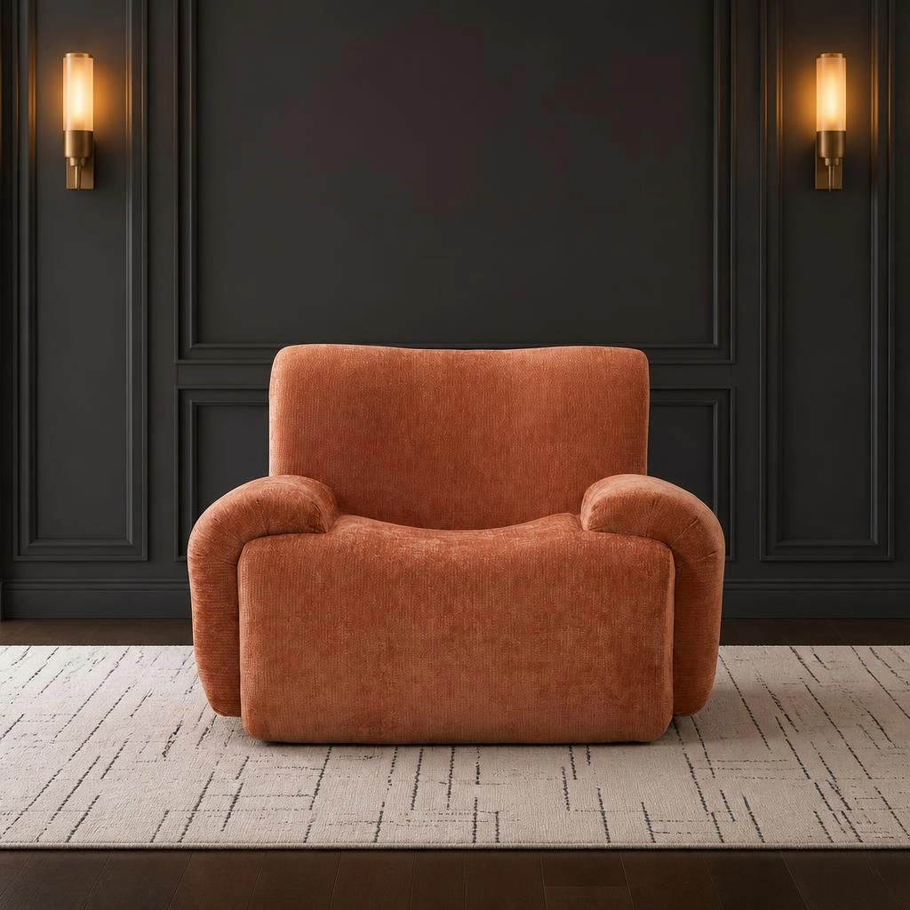 GOODSILO Soft Upholstered Accent Floor Seating Chair