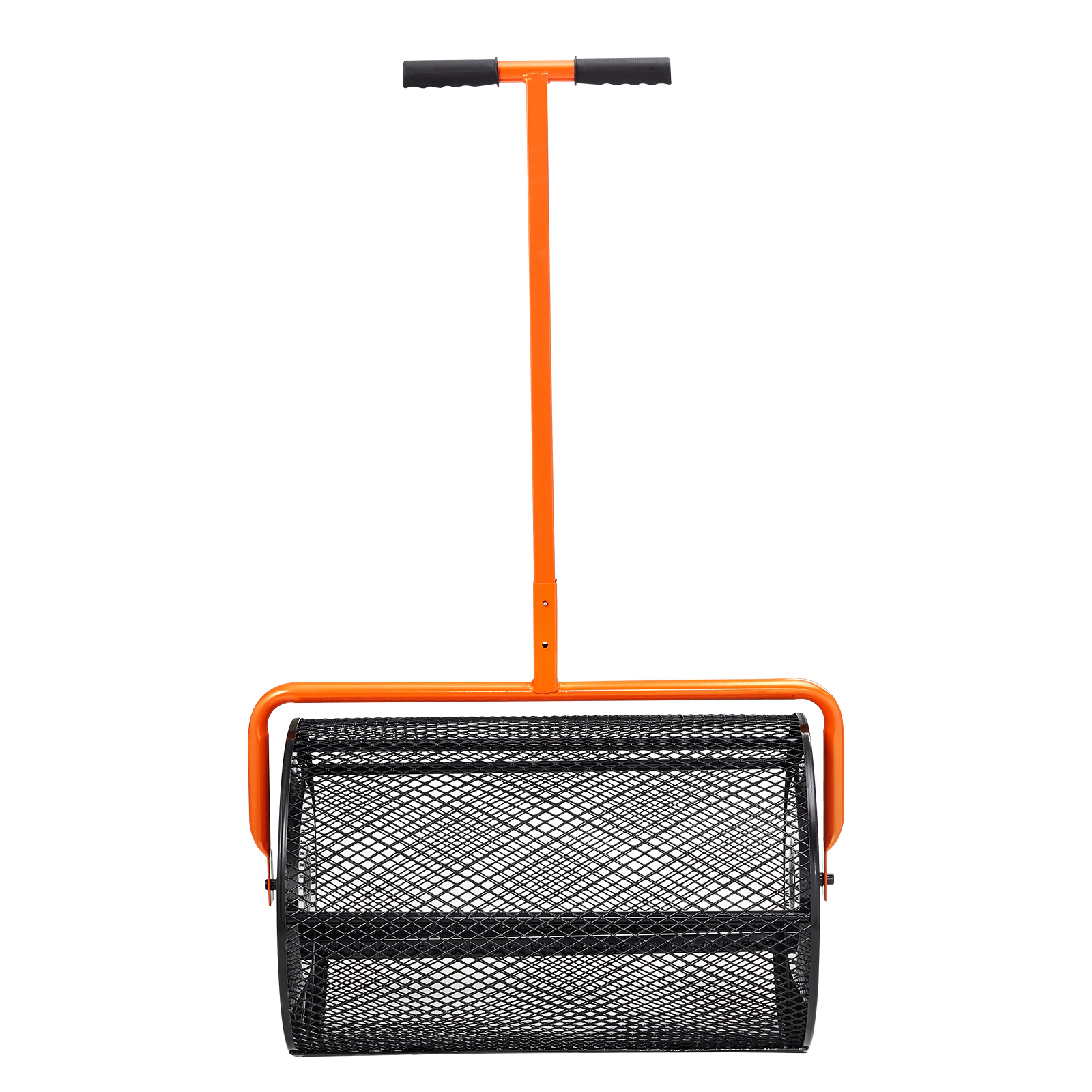 HONGGE Adjustable Steel Garden Peat Moss Spreader with Handle