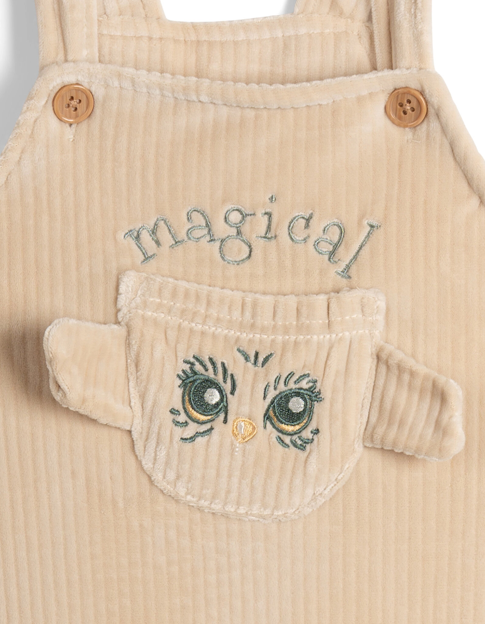 Harry Potter Hedwig Baby 2-Piece Overalls and T-Shirt Set