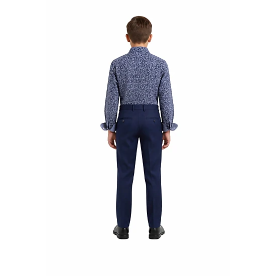 Elie Balleh Boys Slim Fit Elie Balleh Boys' Floral Printed Button-Down Shirt
