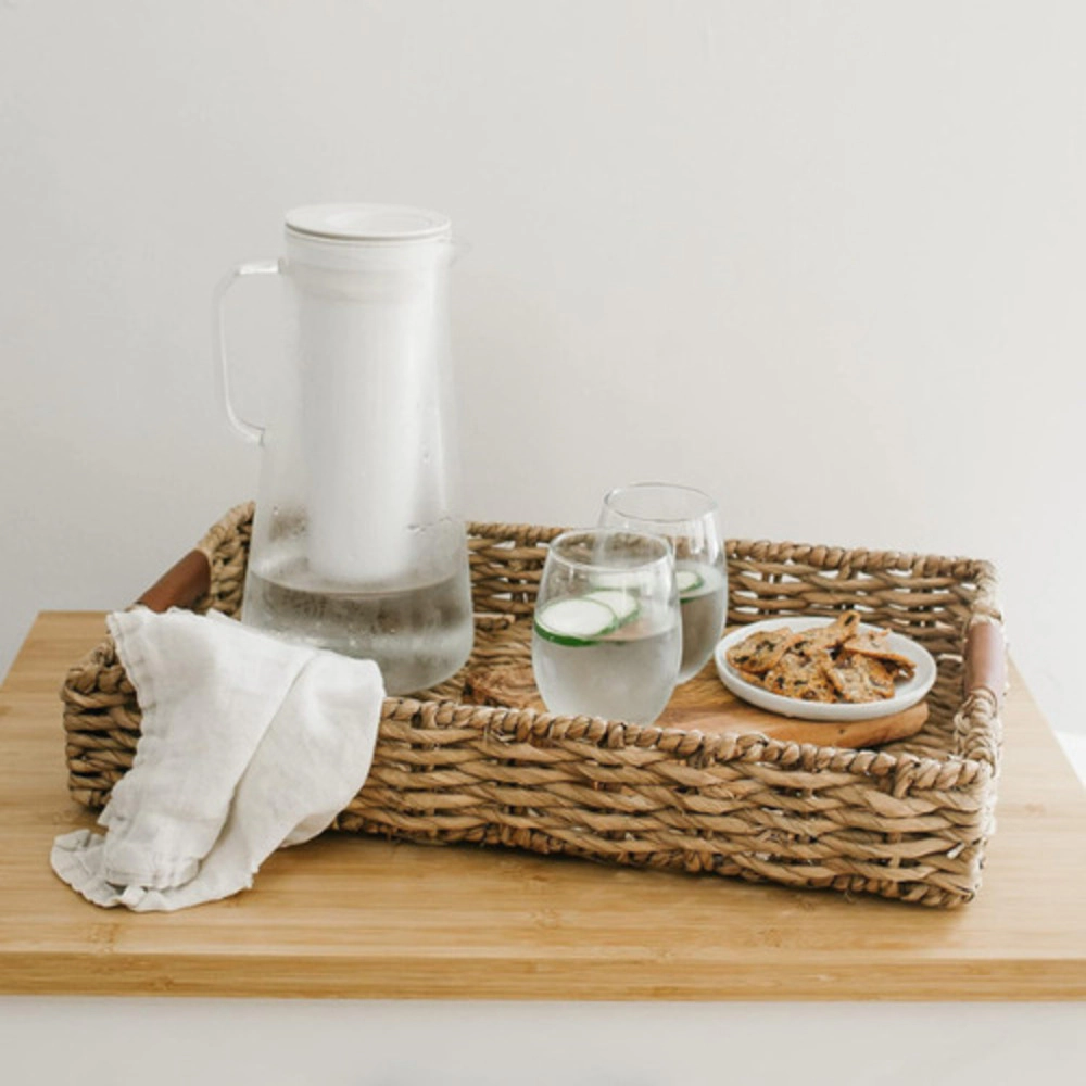 Luxe Furnishings Wooden Serving Table Tray