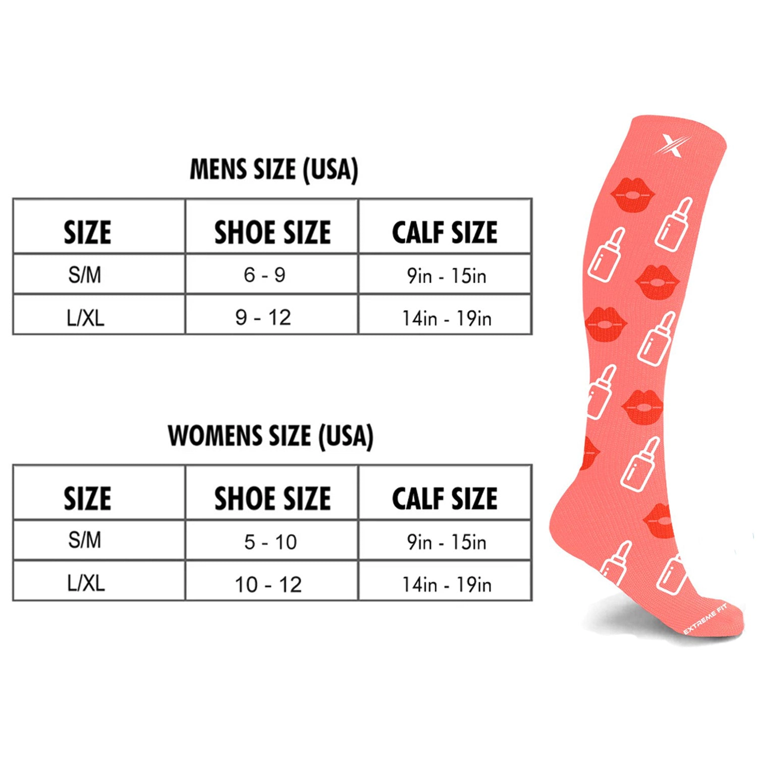 Extreme Fit Compression Socks Knee High - Made For