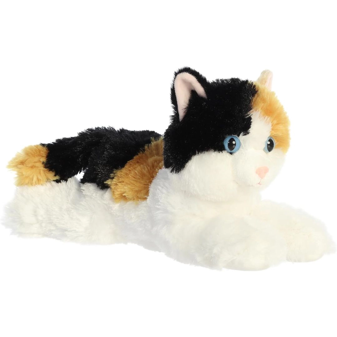 Aurora Flopsie Esmeralda Calico Cat 12-InchStuffed Animal Plush