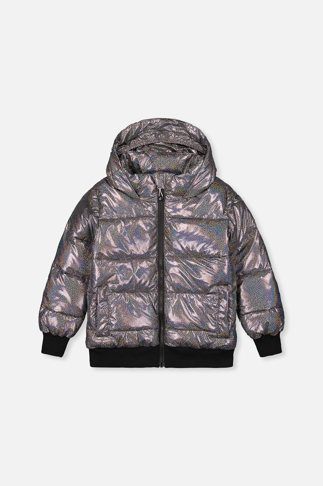 Deux par Girls Glitter Winter Puffy Jacket