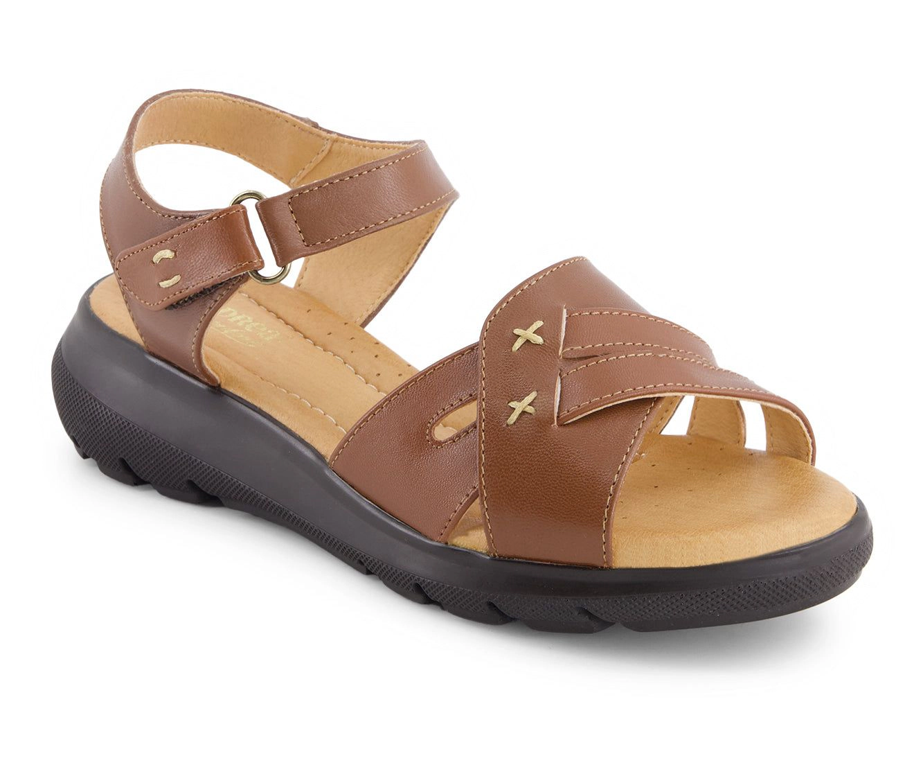 Andrea Womens Premium Comfort Leather Sandals