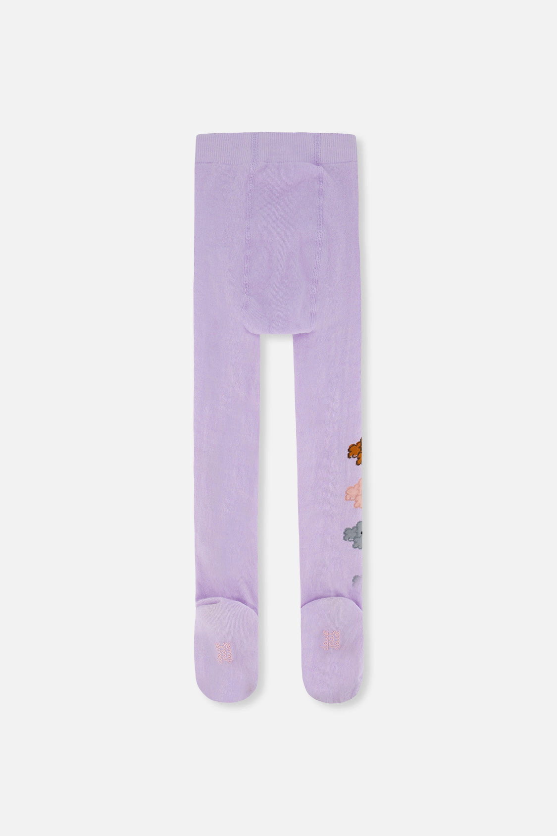 Deux par Deux Girls Poodle Knit Tights