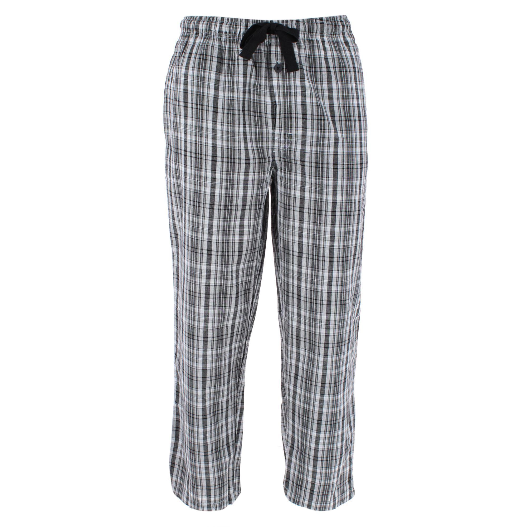 Fruit of the Loom Men's Big & Tall Broadcloth Cotton Pajama Pant