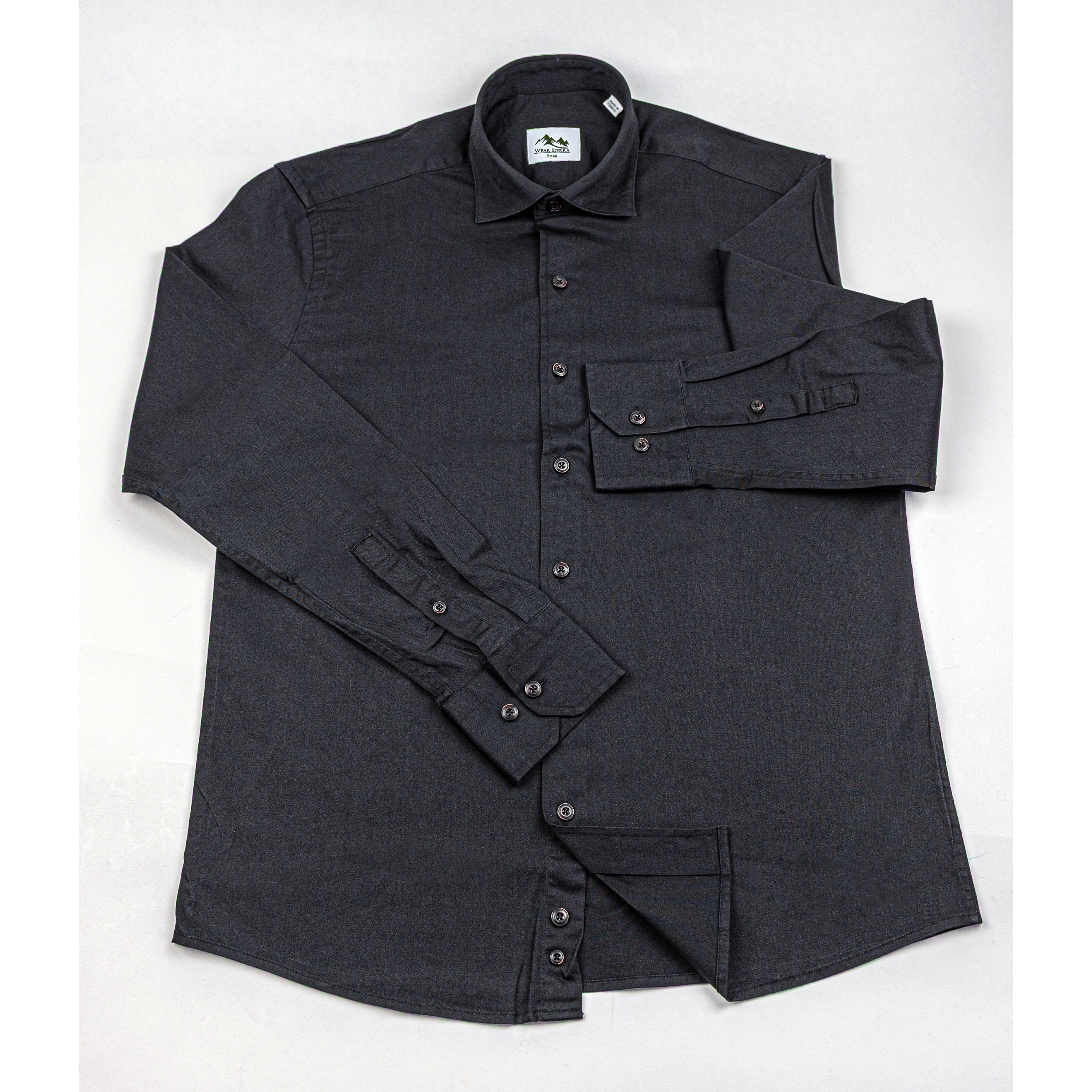 Wear Sierra Men's Long Sleeve Button Front Shirt