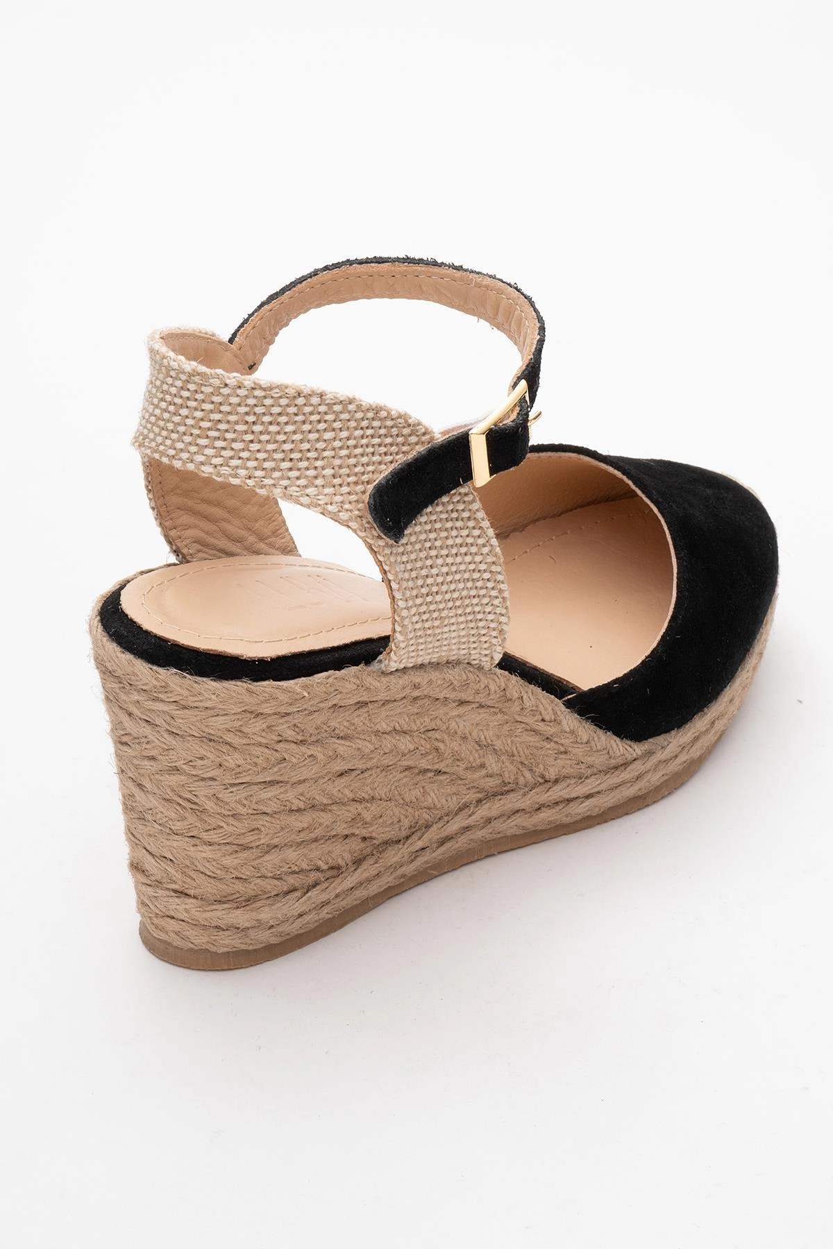Forever & Always Womens Sinta Suede Leather Platform Espadrille
