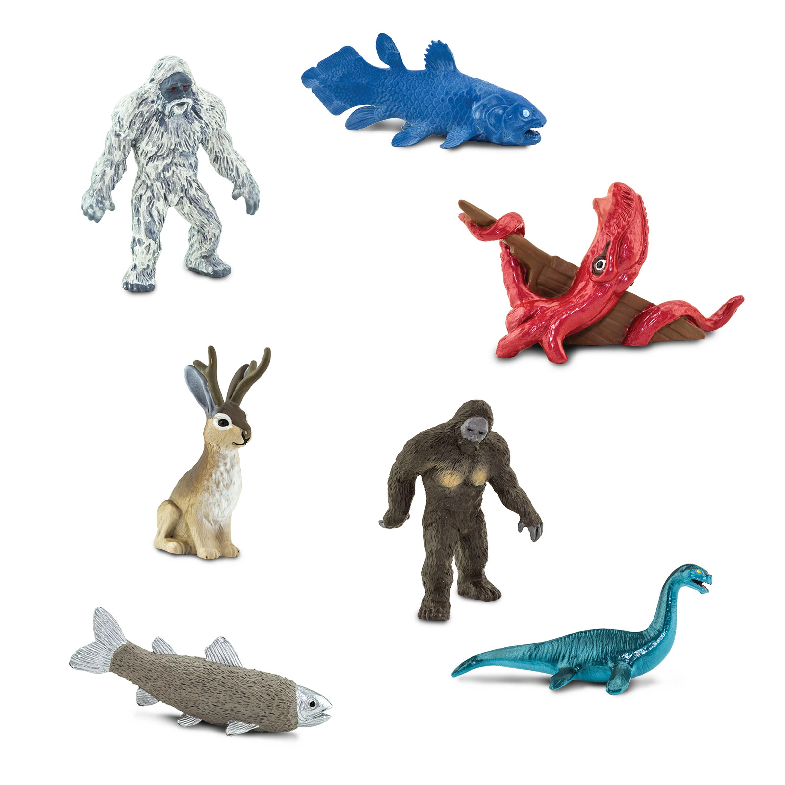 Safari Ltd. - Cryptozoology Designer TOOB - contains 7 Mini Figurines