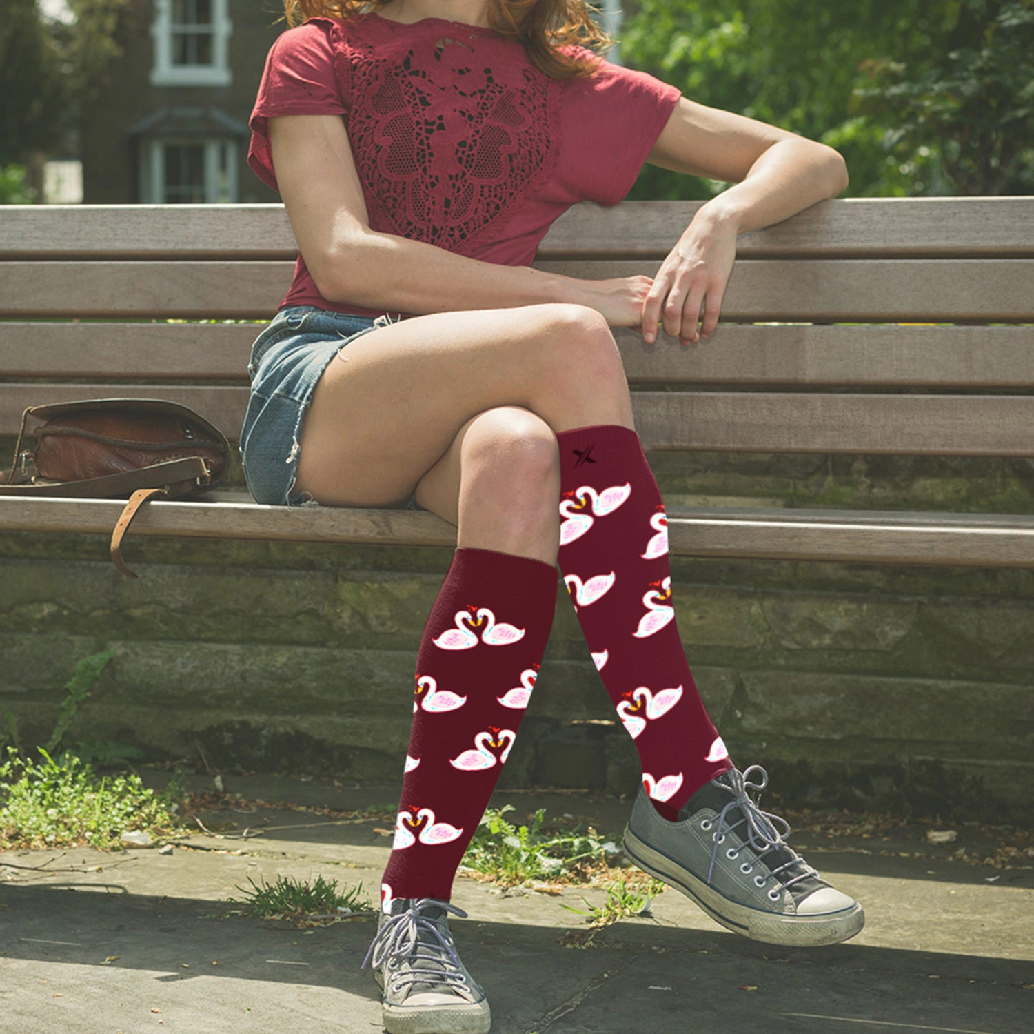 Extreme Fit Fun And Love Comfortable All Day Wear Compression Socks - 3 Pair
