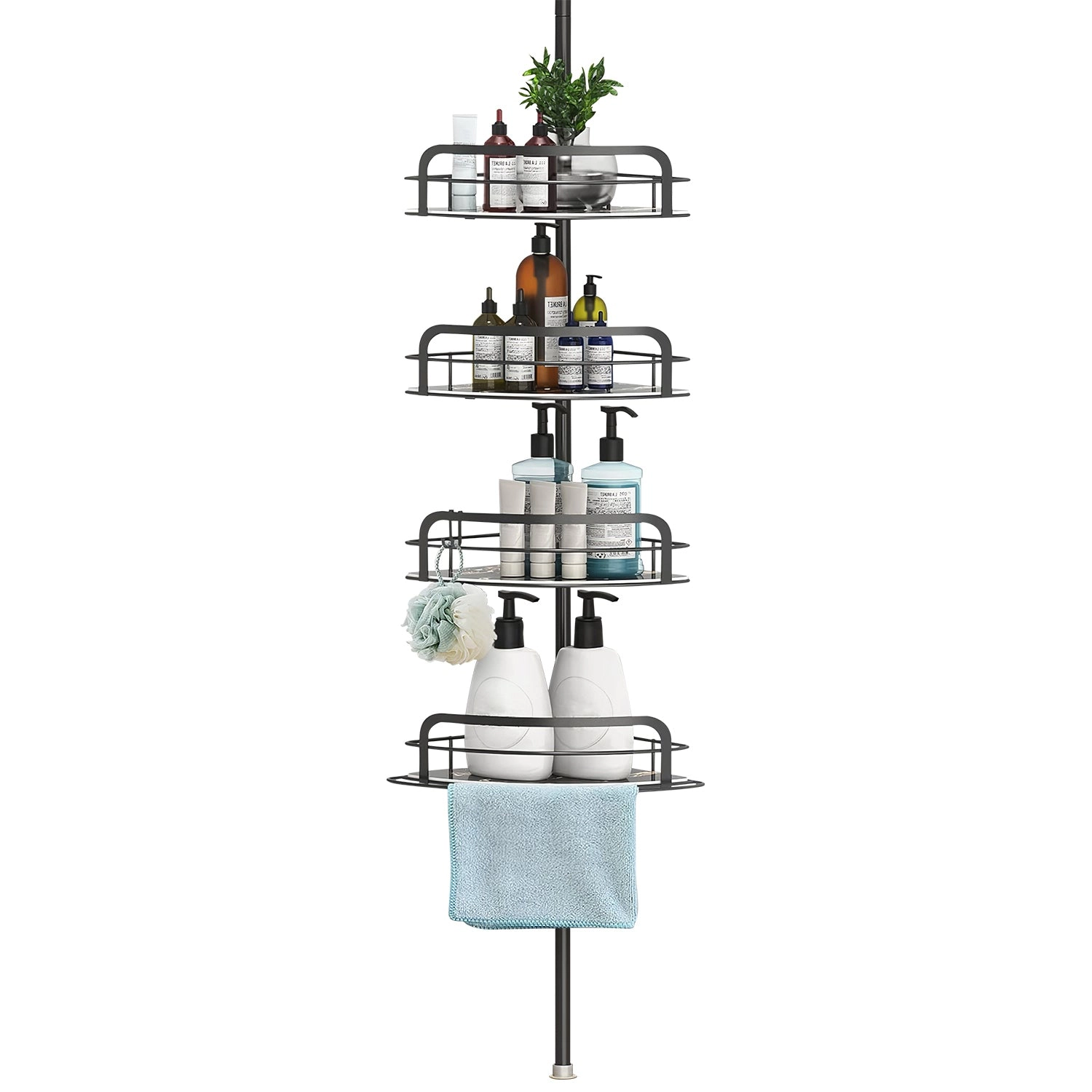 GBruno Rust-Resistant Corner Shower Caddy