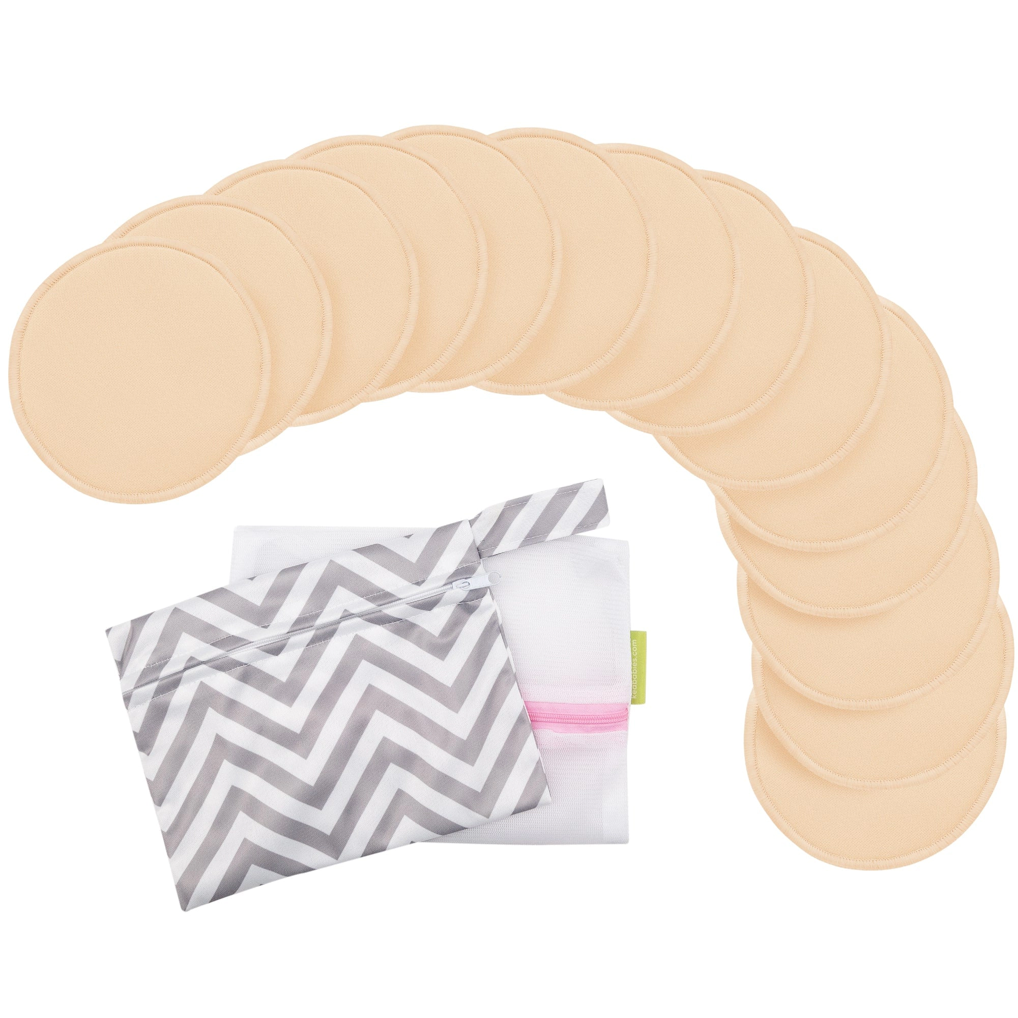 KeaBabies Soothe Nursing Pads (Bare Beige)