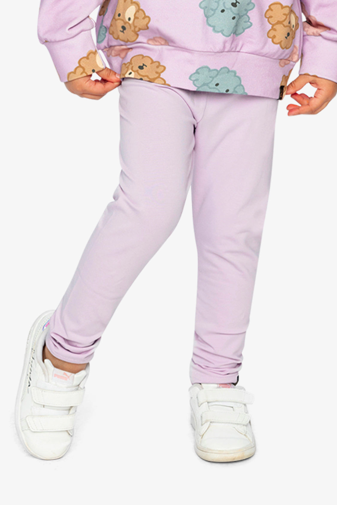 Deux par Girls Poodle Pocket Organic Cotton Leggings